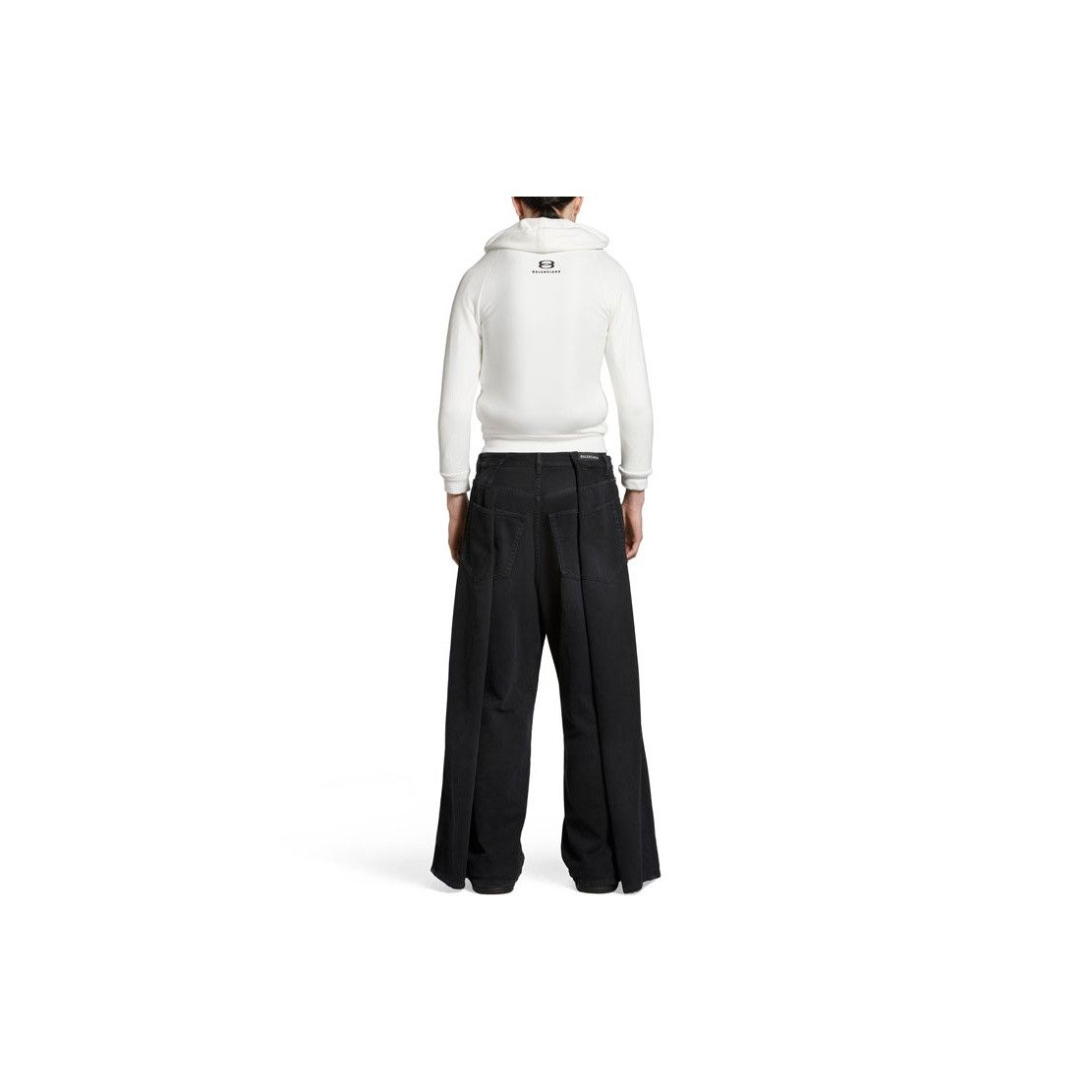 Balenciaga Balenciaga Black Wide-Leg Denim Jeans Size S Size US 30 / EU 46 - 6 Thumbnail