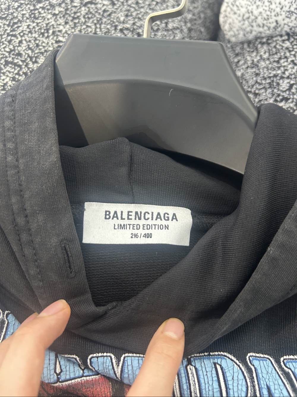 Balenciaga Balenciaga Music Aya Nakamura Graphic Hoodie Size M Size M / US 6-8 / IT 42-44 - 3 Thumbnail
