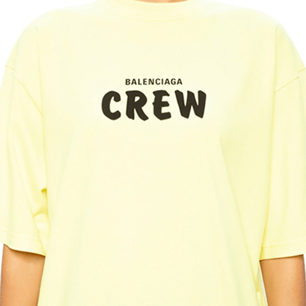 Balenciaga Balenciaga Yellow Crew T-Shirt Size S Size S / US 4 / IT 40 - 17 Thumbnail