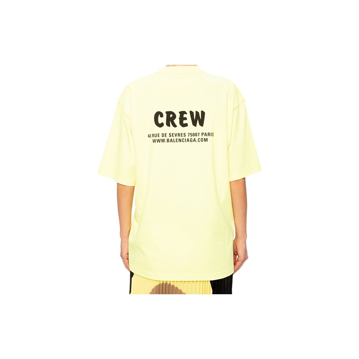 Balenciaga Balenciaga Yellow Crew T-Shirt Size S Size S / US 4 / IT 40 - 16 Thumbnail