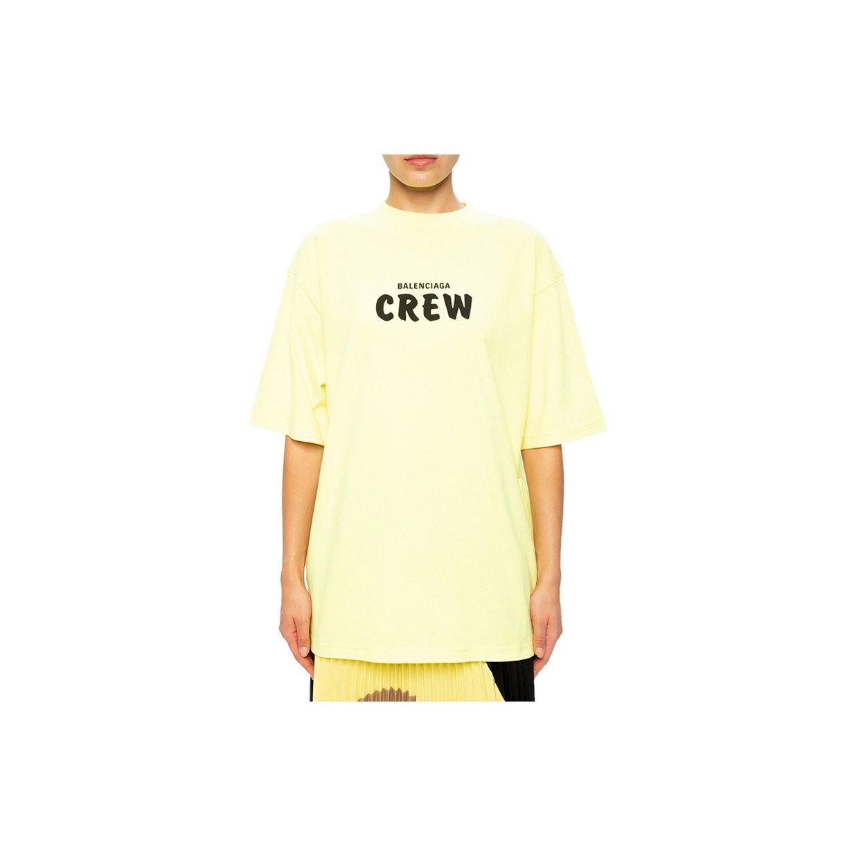 Balenciaga Balenciaga Yellow Crew T-Shirt Size S Size S / US 4 / IT 40 - 15 Thumbnail