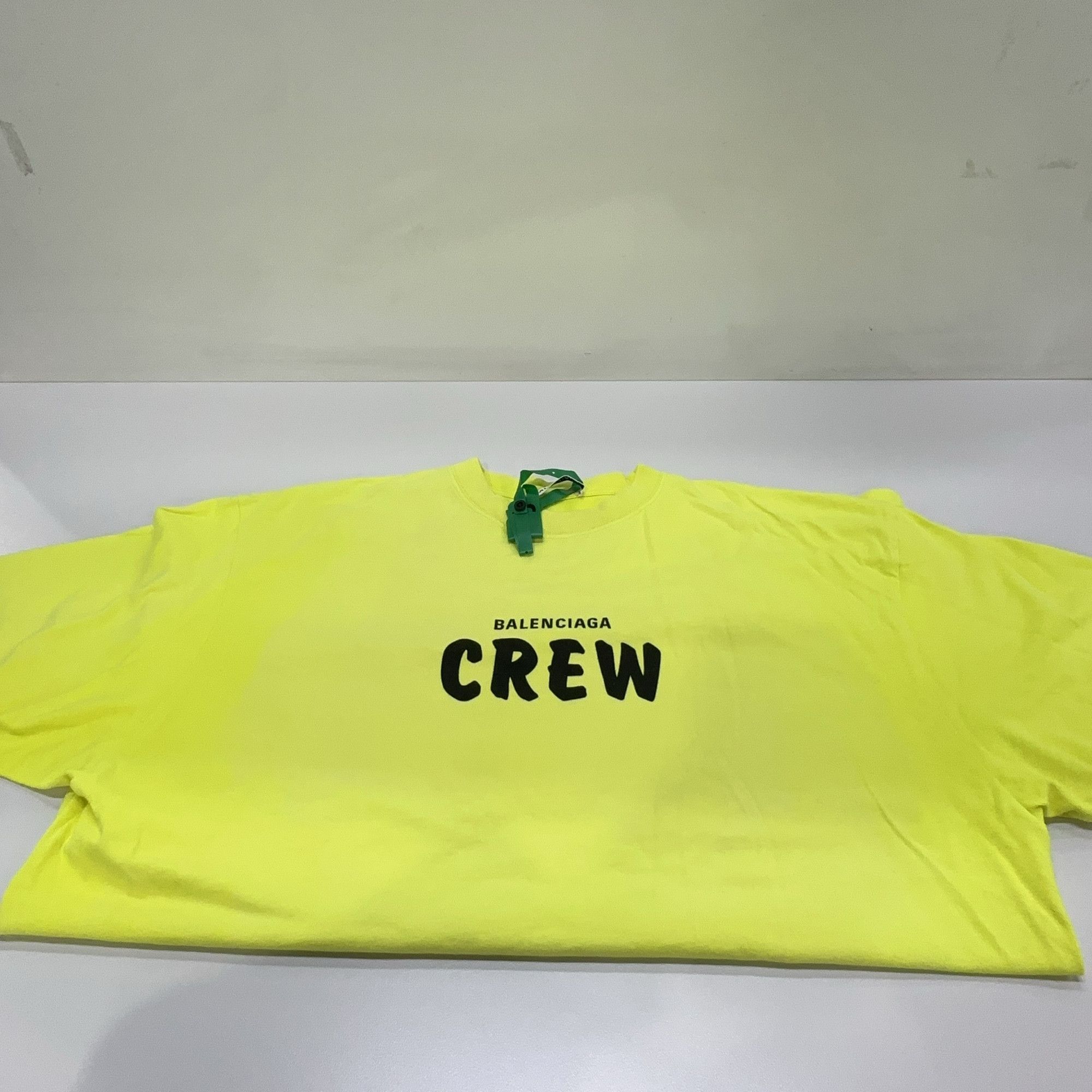 Balenciaga Balenciaga Yellow Crew T-Shirt Size S Size S / US 4 / IT 40 - 7 Thumbnail