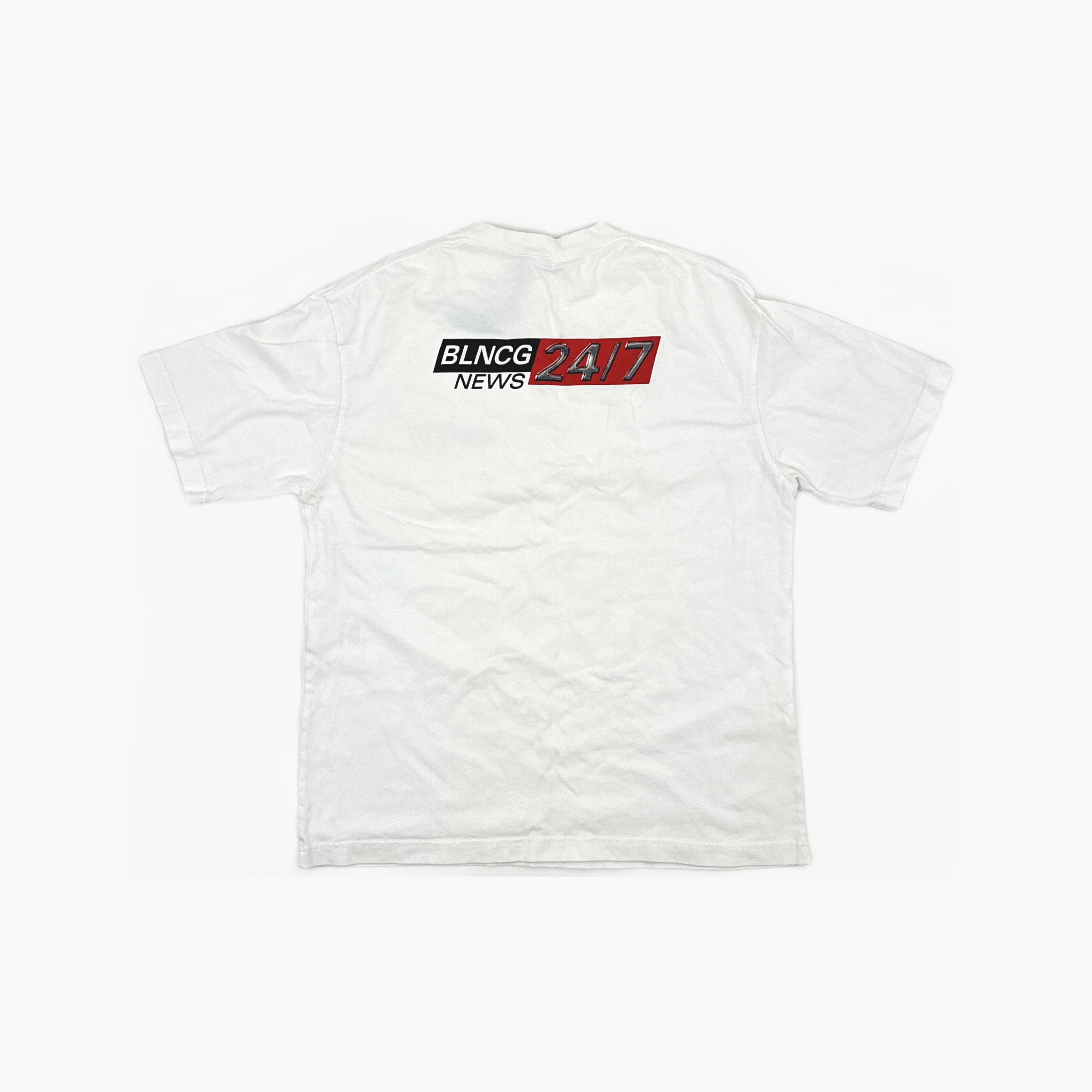Balenciaga Balenciaga 24/7 News Graphic T-Shirt Size S Size US S / EU 44-46 / 1 - 2 Thumbnail