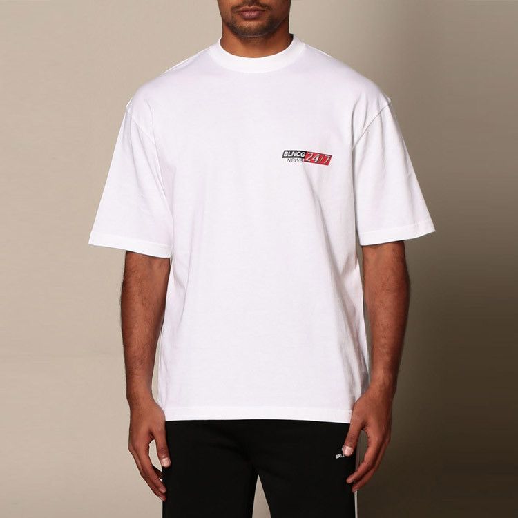 Balenciaga Balenciaga 24/7 News Graphic T-Shirt Size S Size US S / EU 44-46 / 1 - 14 Thumbnail