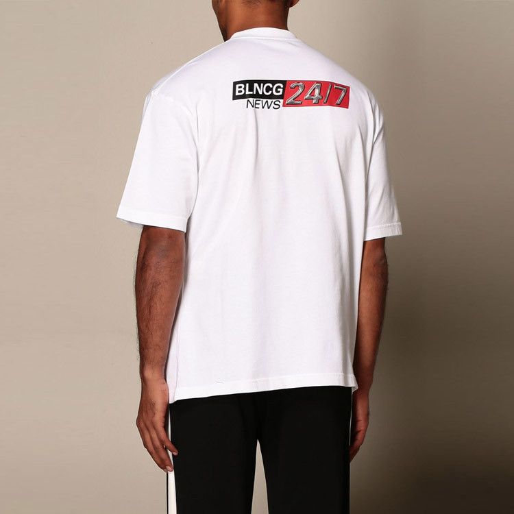 Balenciaga Balenciaga 24/7 News Graphic T-Shirt Size S Size US S / EU 44-46 / 1 - 13 Thumbnail
