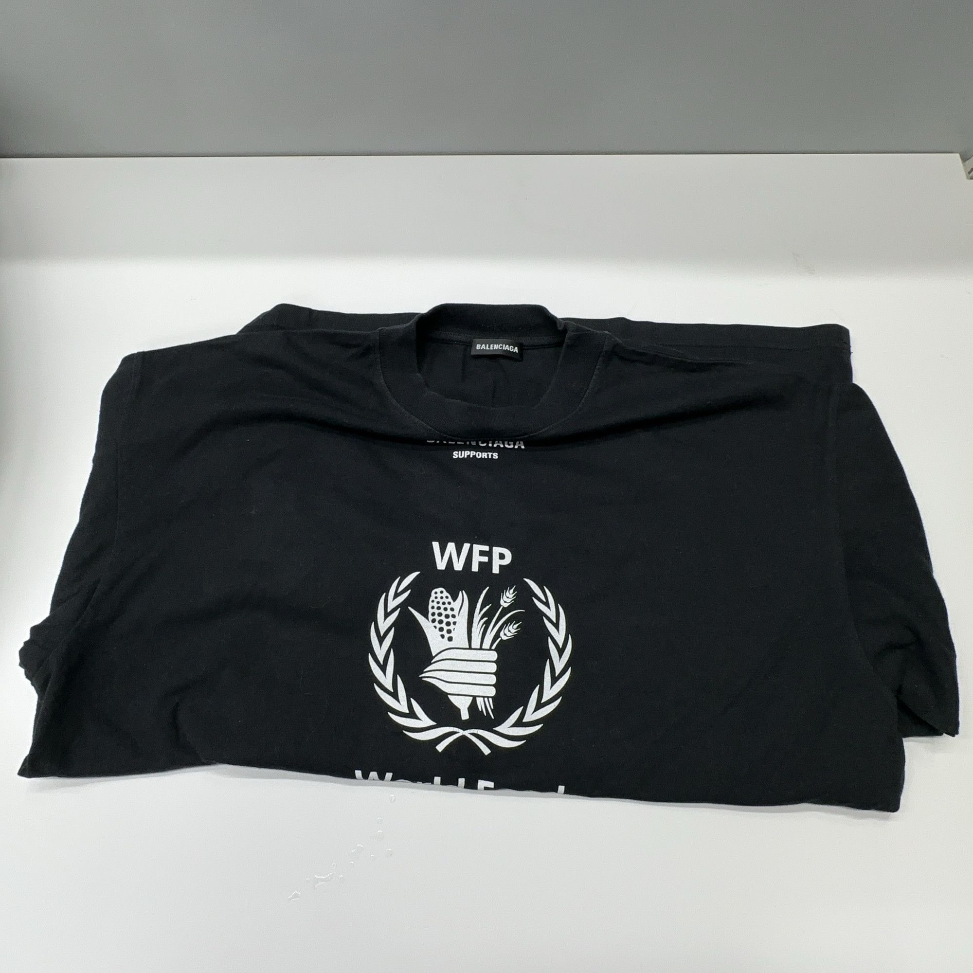 Balenciaga Balenciaga WFP Logo Long Sleeve T-Shirt Size XS Size US XS / EU 42 / 0 - 4 Thumbnail