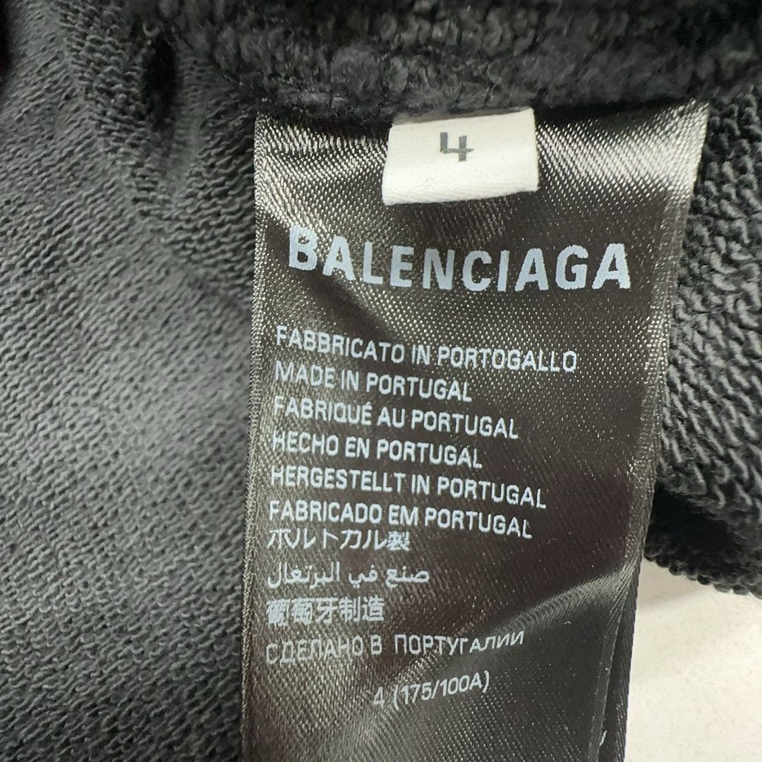 Balenciaga Balenciaga Logo Hoodie Size 4 Size US XL / EU 56 / 4 - 3 Thumbnail