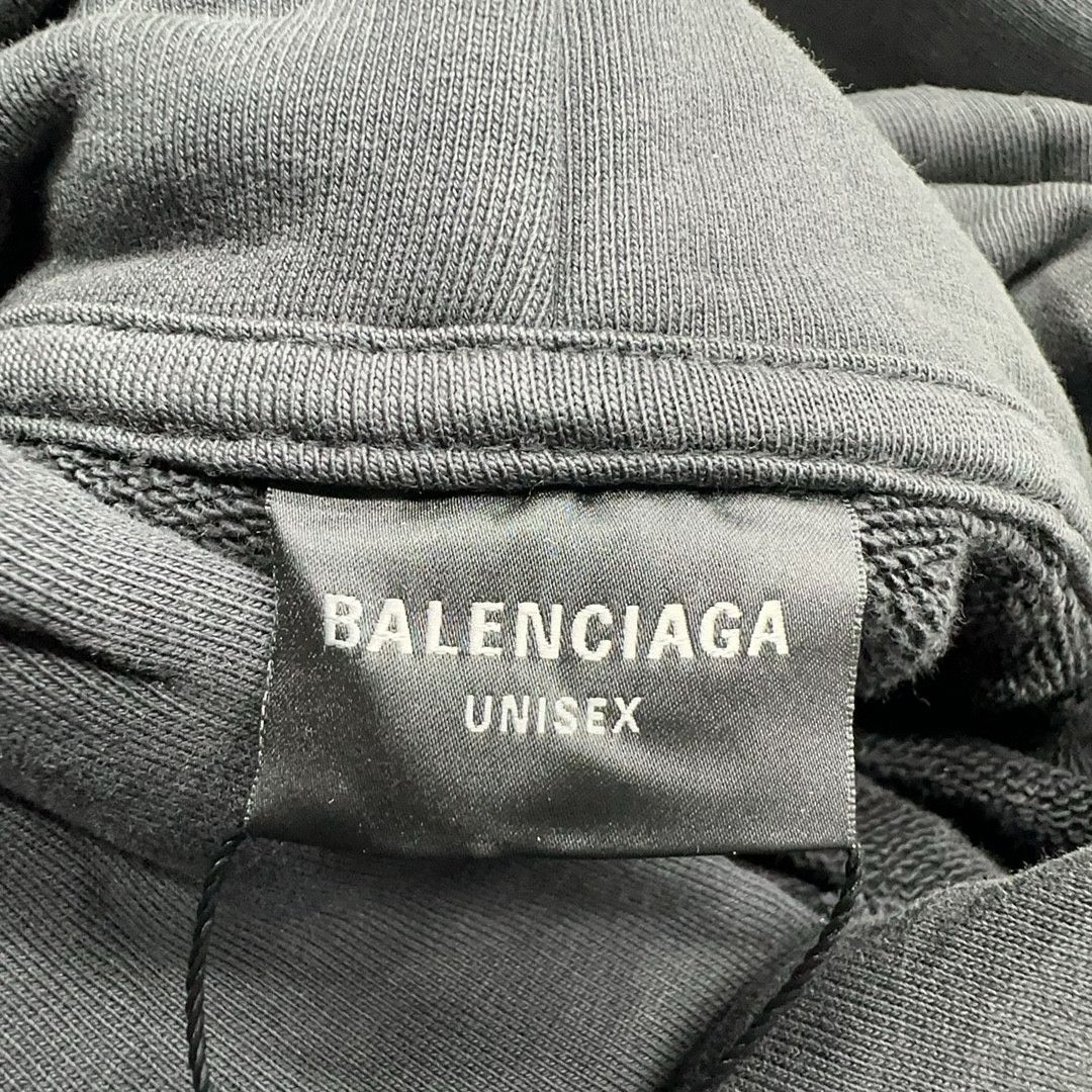 Balenciaga Balenciaga Logo Hoodie Size 4 Size US XL / EU 56 / 4 - 6 Thumbnail