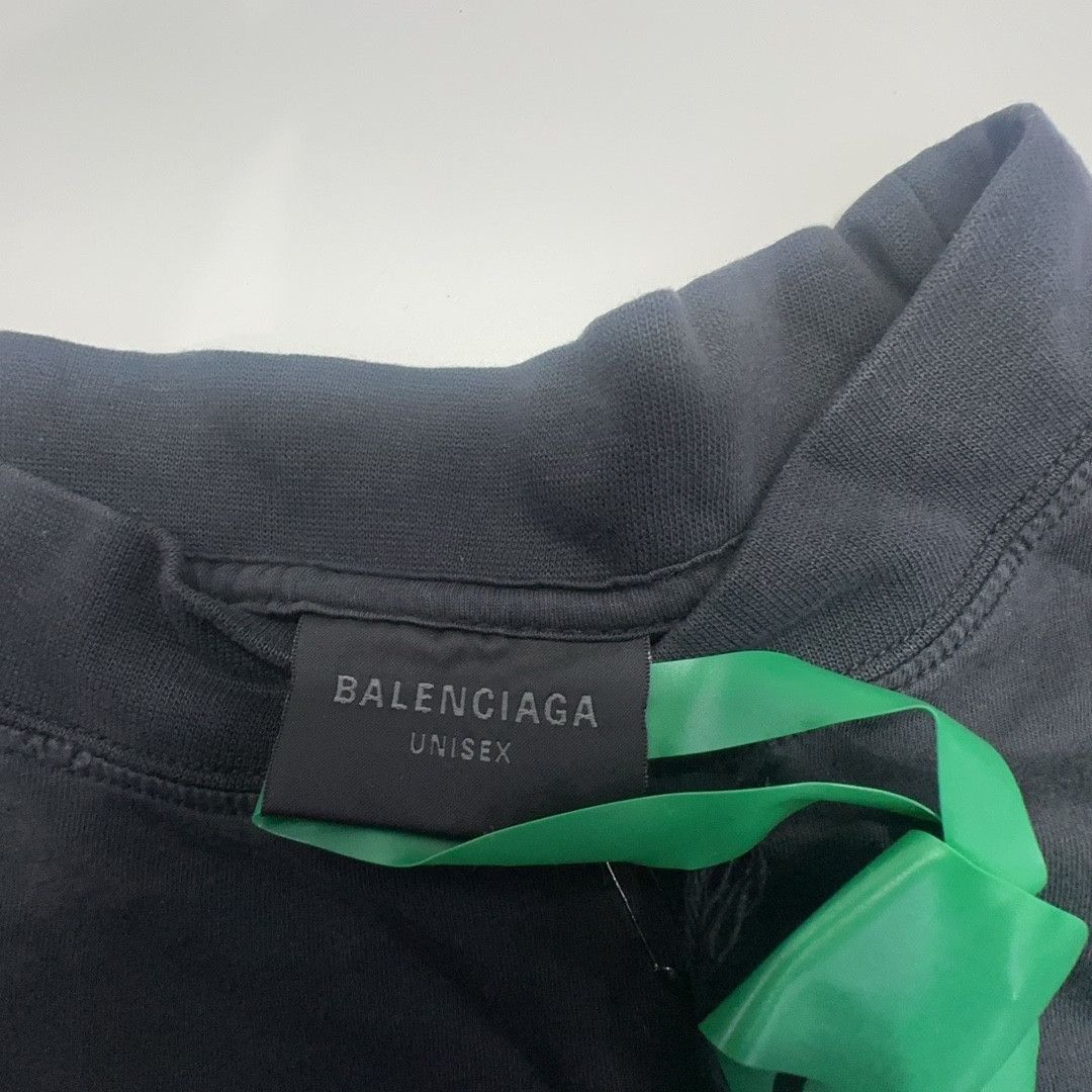 Balenciaga Balenciaga Authentic Sports Logo Long Sleeve Tee Black Size Size US S / EU 44-46 / 1 - 3 Thumbnail