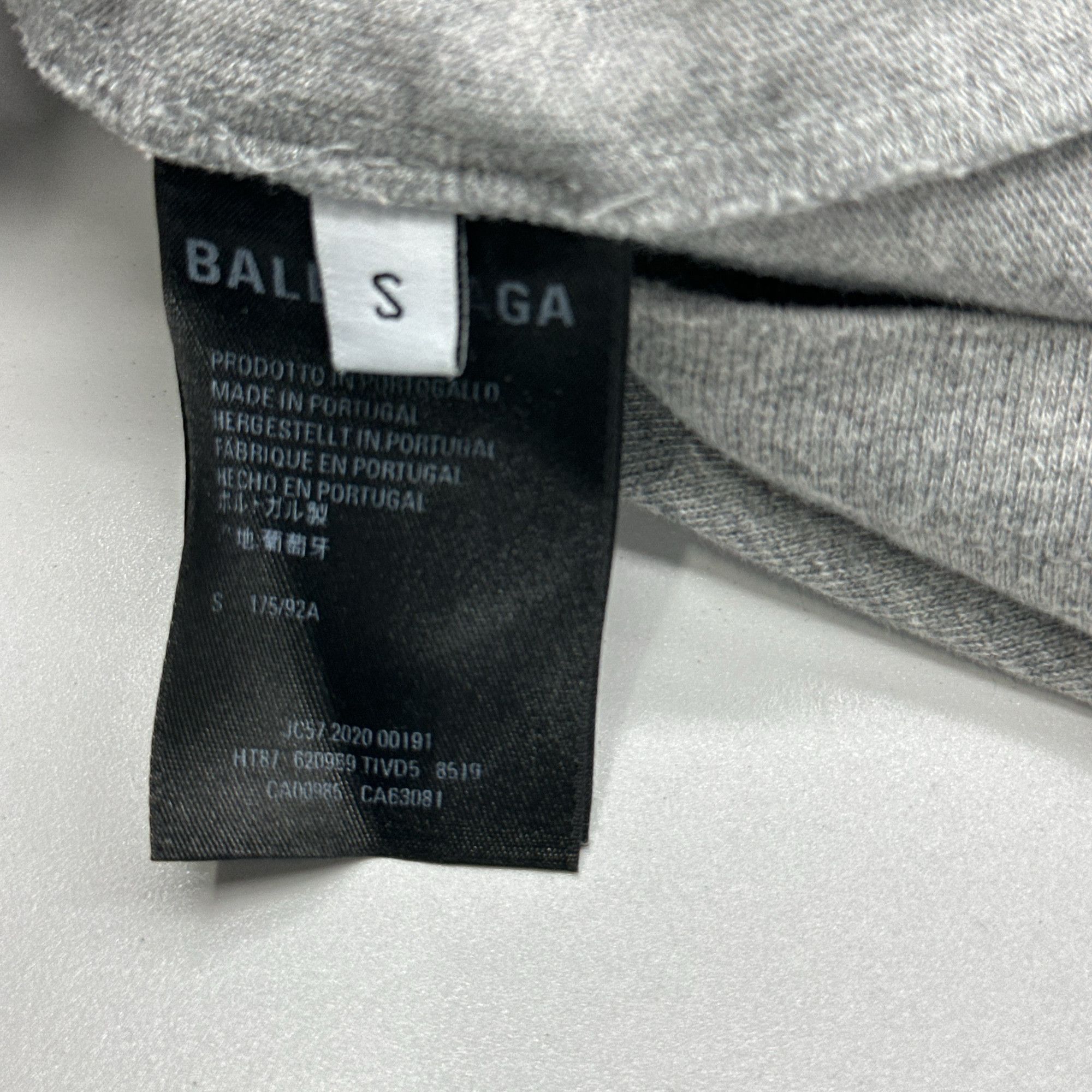 Balenciaga Balenciaga Gym Wear Logo T-Shirt Size S Size US S / EU 44-46 / 1 - 5 Thumbnail