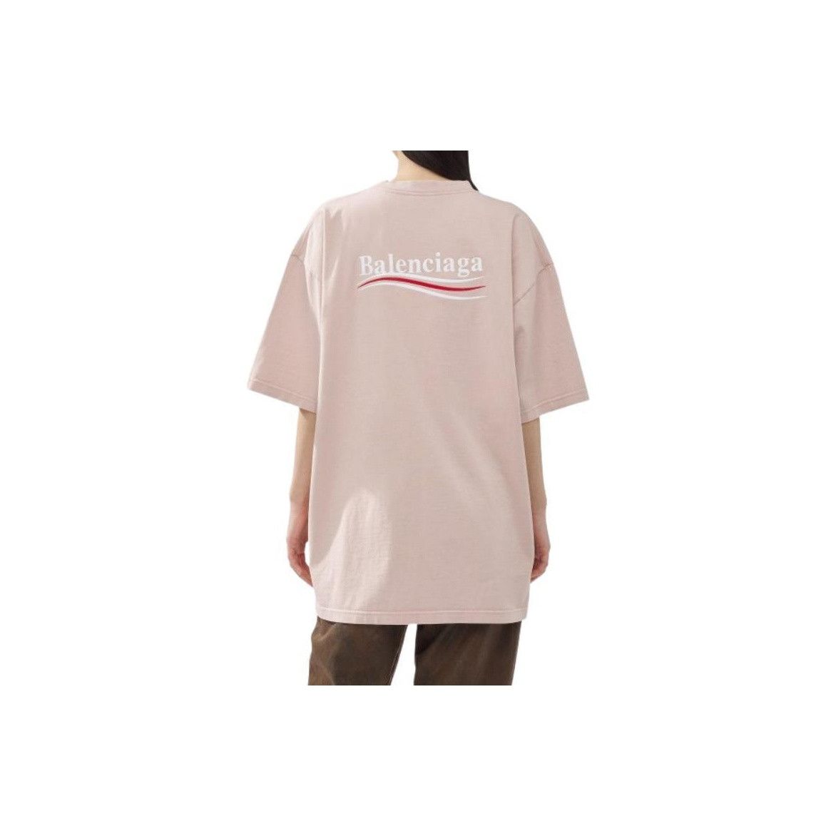 Balenciaga Balenciaga Wave Logo T-Shirt Size S Size S / US 4 / IT 40 - 15 Thumbnail