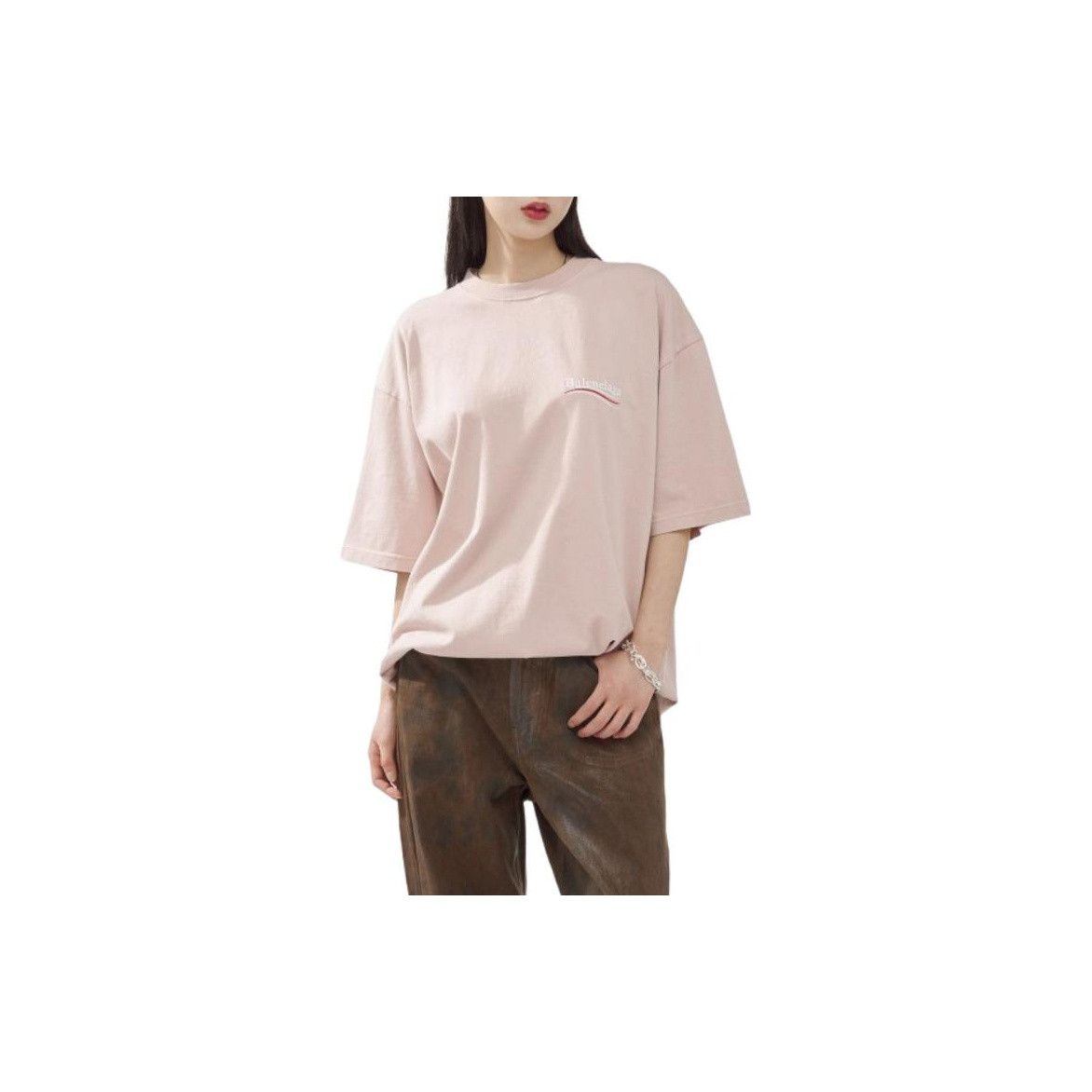 Balenciaga Balenciaga Wave Logo T-Shirt Size S Size S / US 4 / IT 40 - 16 Thumbnail