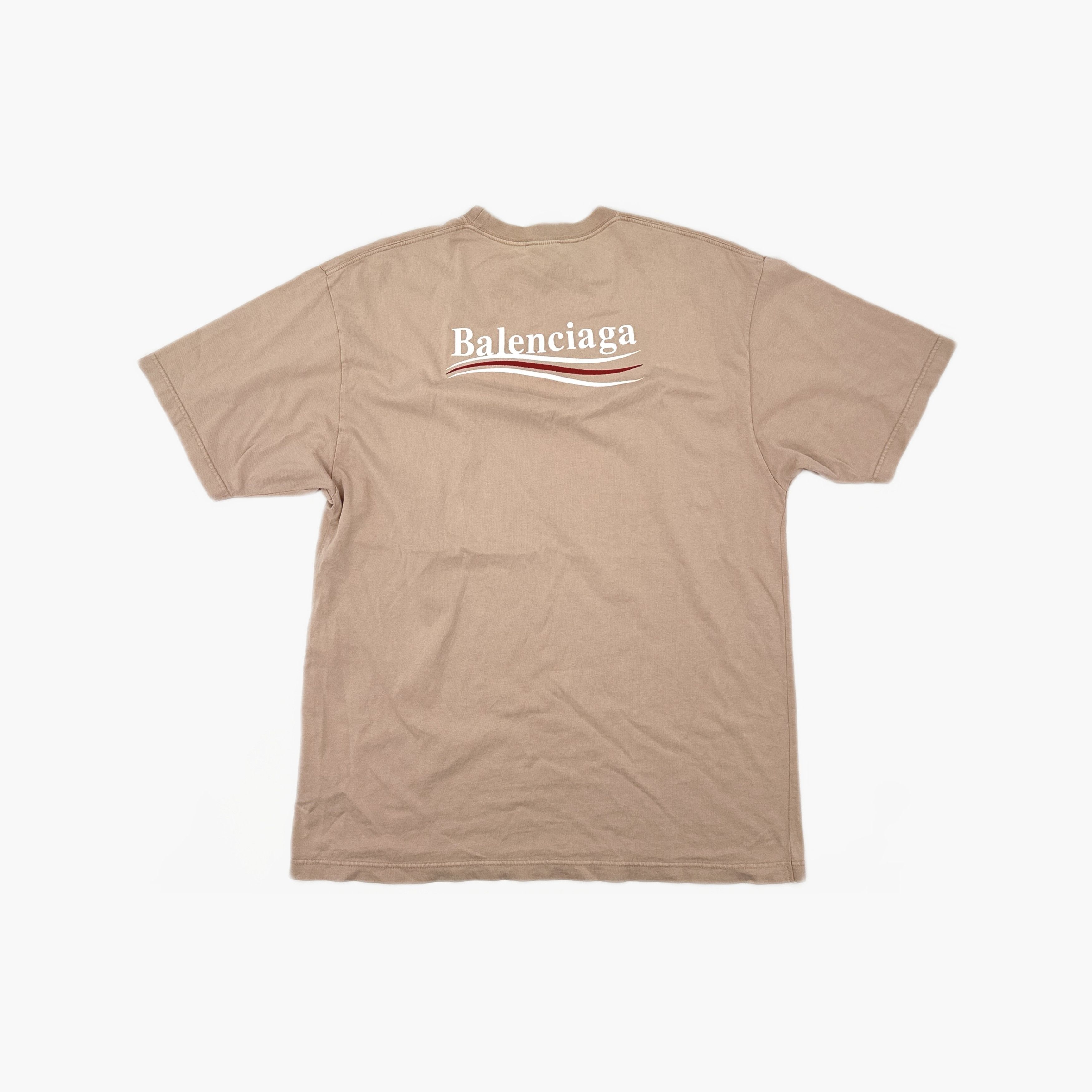 Balenciaga Balenciaga Wave Logo T-Shirt Size S Size S / US 4 / IT 40 - 2 Thumbnail