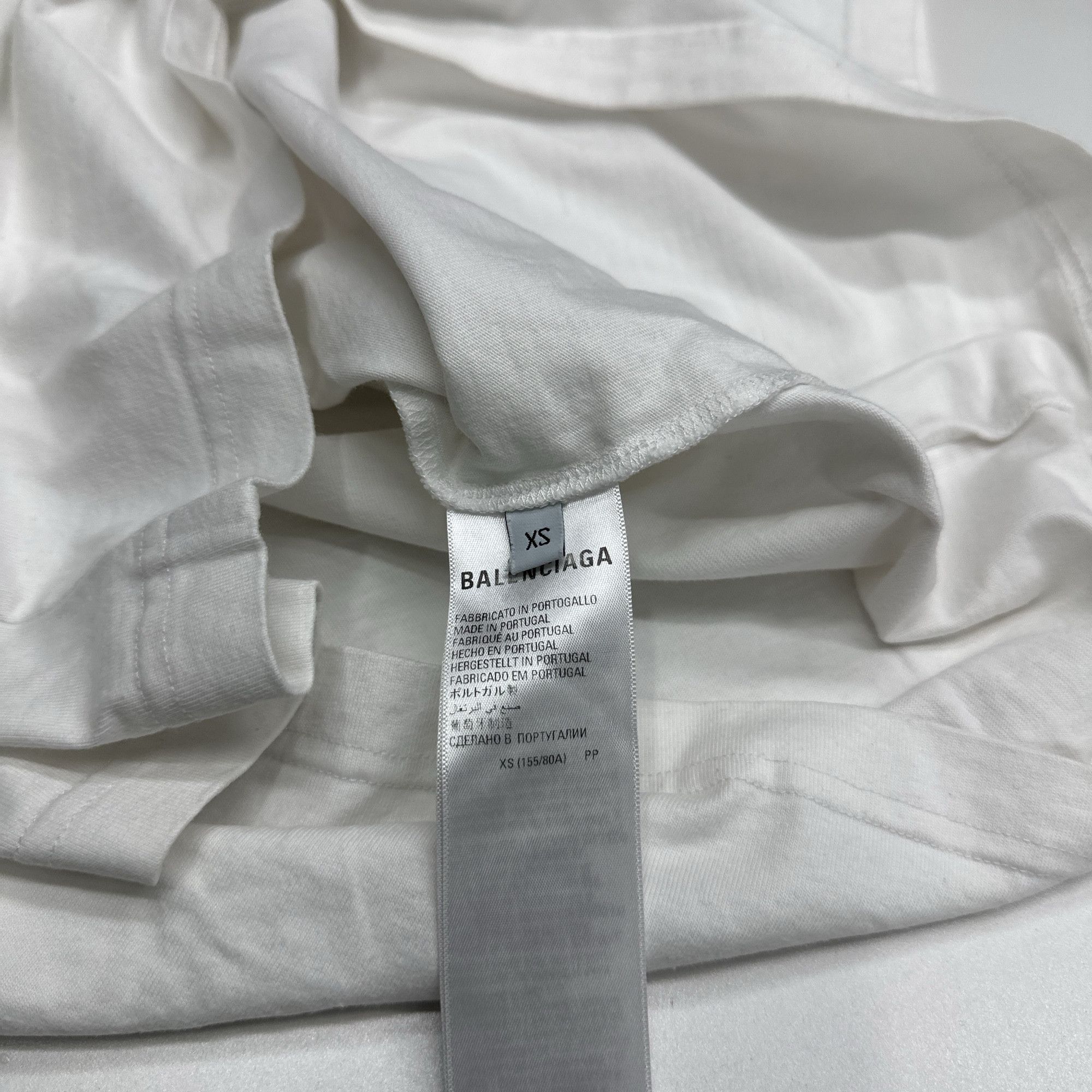 Balenciaga Balenciaga WFP Logo T-Shirt Size XS Size US XS / EU 42 / 0 - 4 Thumbnail