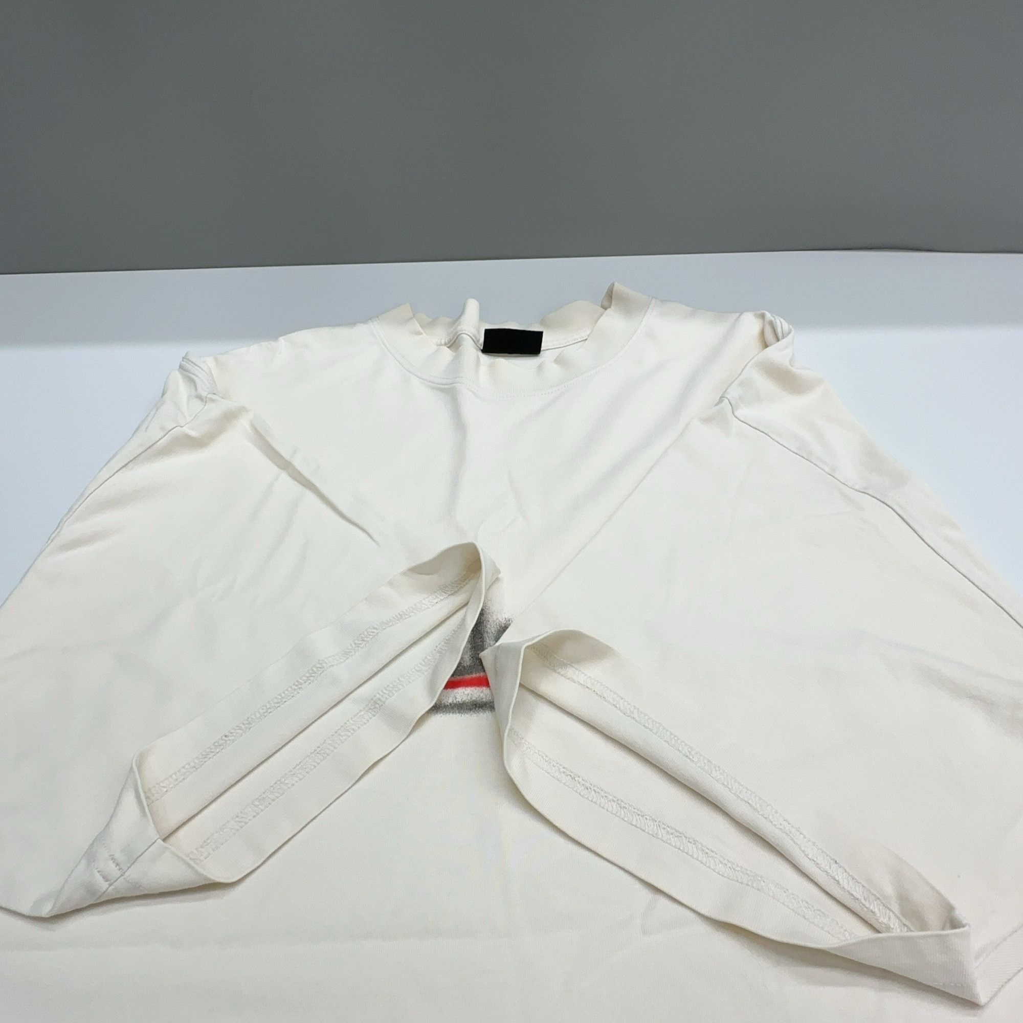 Balenciaga Balenciaga Wave Logo T-Shirt Size L Size US L / EU 52-54 / 3 - 9 Thumbnail
