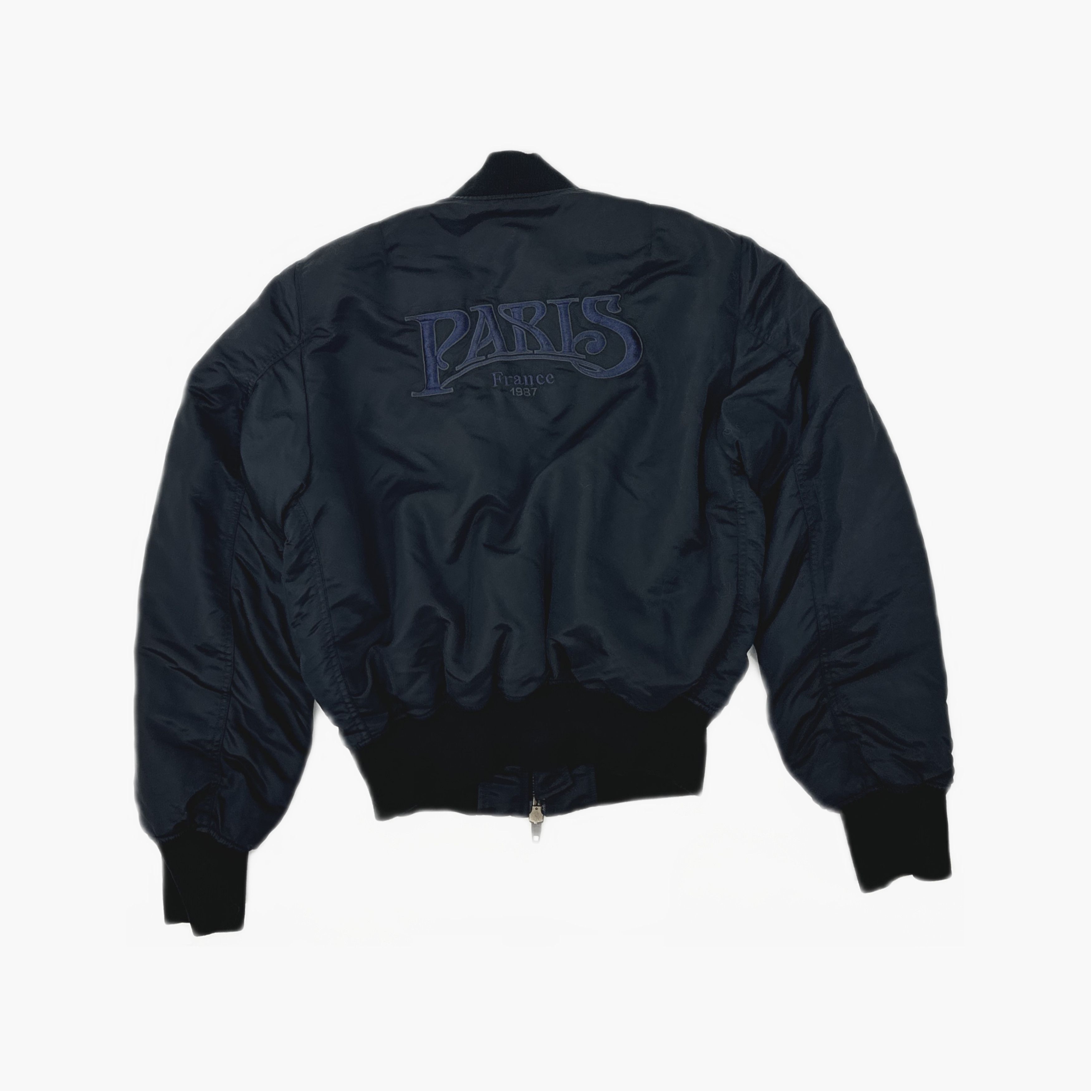 Balenciaga Balenciaga Paris Back Logo Bomber Jacket Size S Size US S / EU 44-46 / 1 - 2 Thumbnail