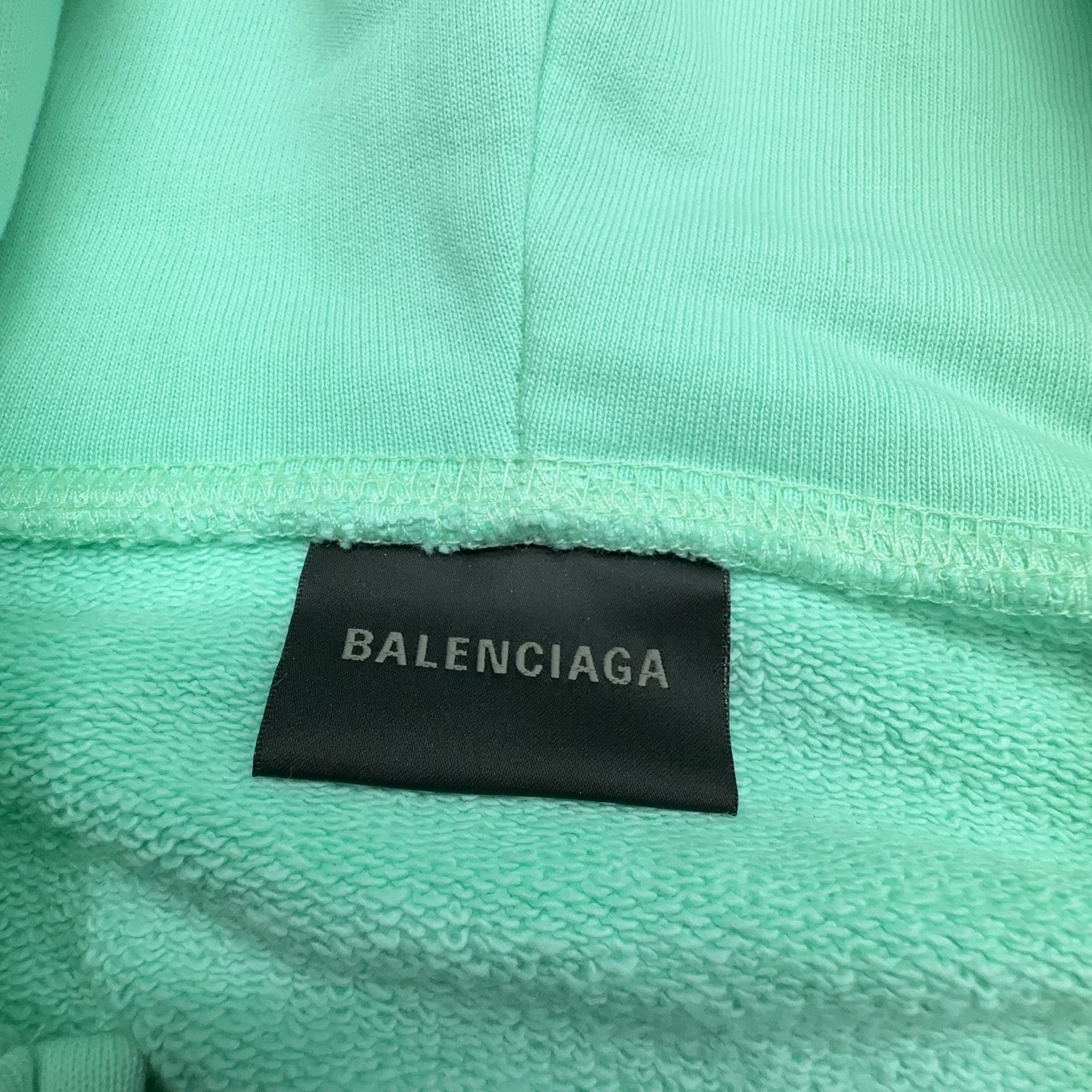 Balenciaga Balenciaga Wave Logo Zip Up Hoodie S Size S / US 4 / IT 40 - 4 Thumbnail