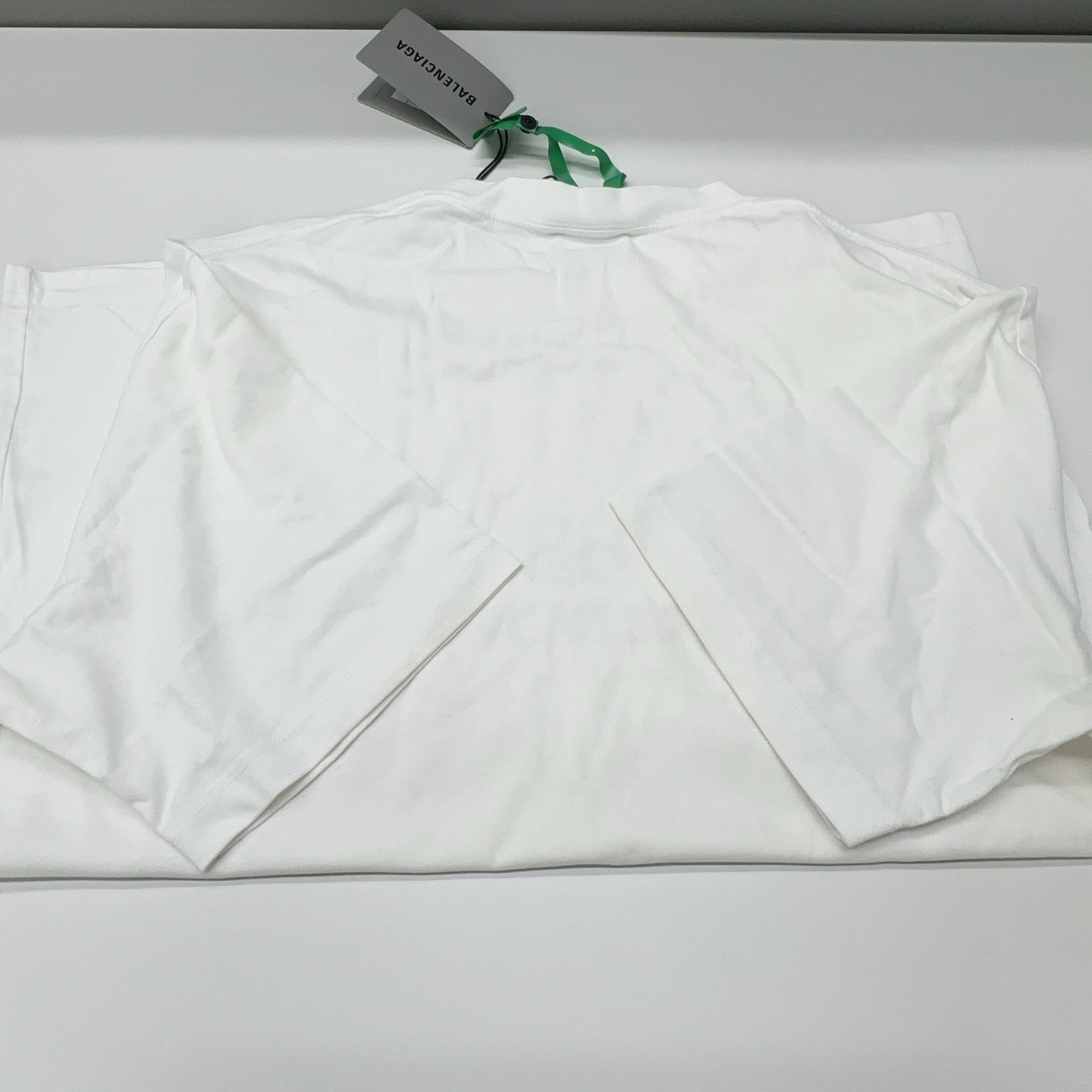 Balenciaga Balenciaga Pixel Logo T-Shirt White Size M Size US M / EU 48-50 / 2 - 11 Thumbnail