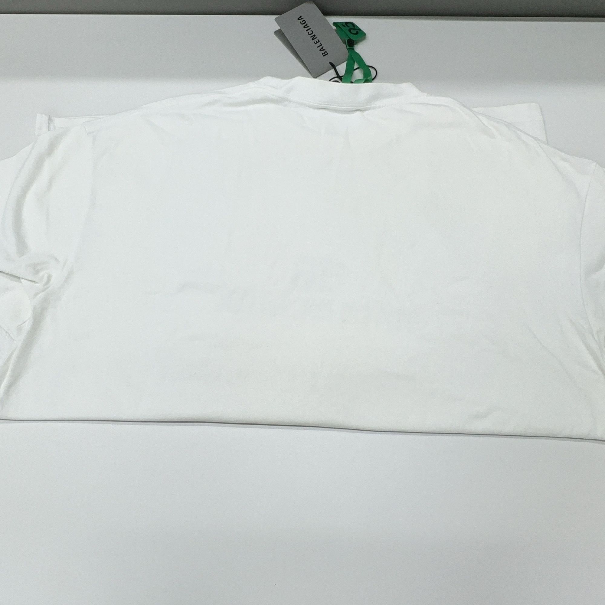 Balenciaga Balenciaga Pixel Logo T-Shirt White Size M Size US M / EU 48-50 / 2 - 12 Thumbnail