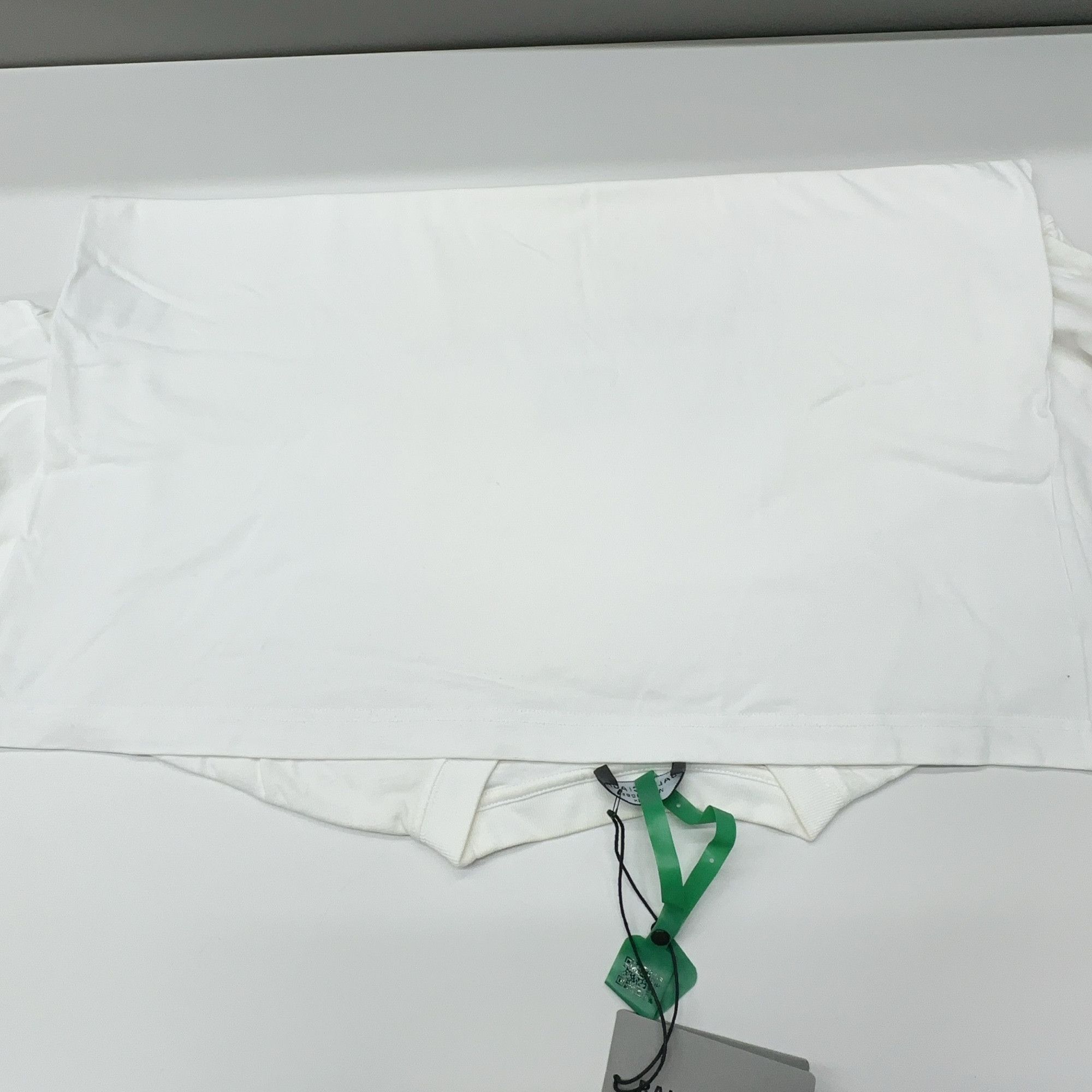 Balenciaga Balenciaga Pixel Logo T-Shirt White Size M Size US M / EU 48-50 / 2 - 13 Thumbnail