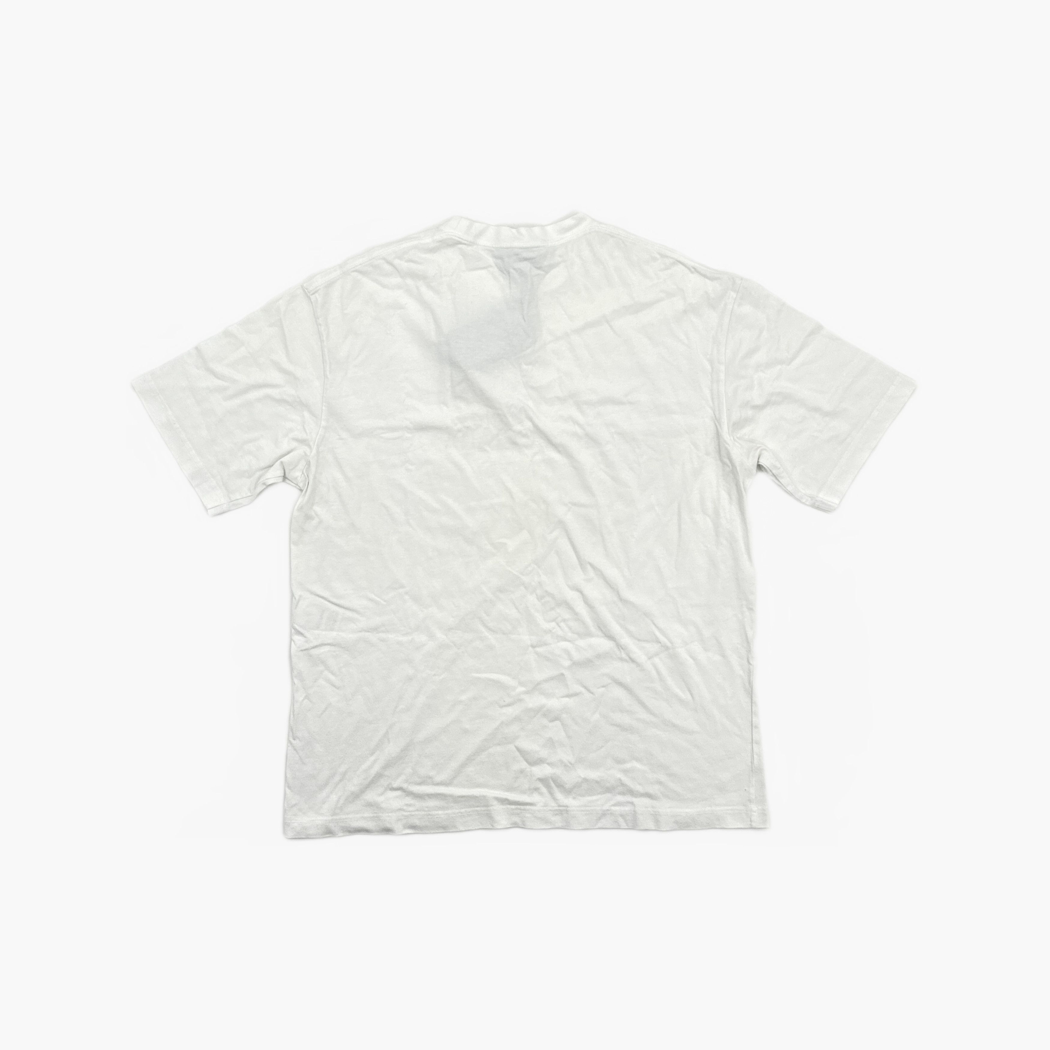 Balenciaga Balenciaga Pixel Logo T-Shirt White Size M Size US M / EU 48-50 / 2 - 2 Thumbnail