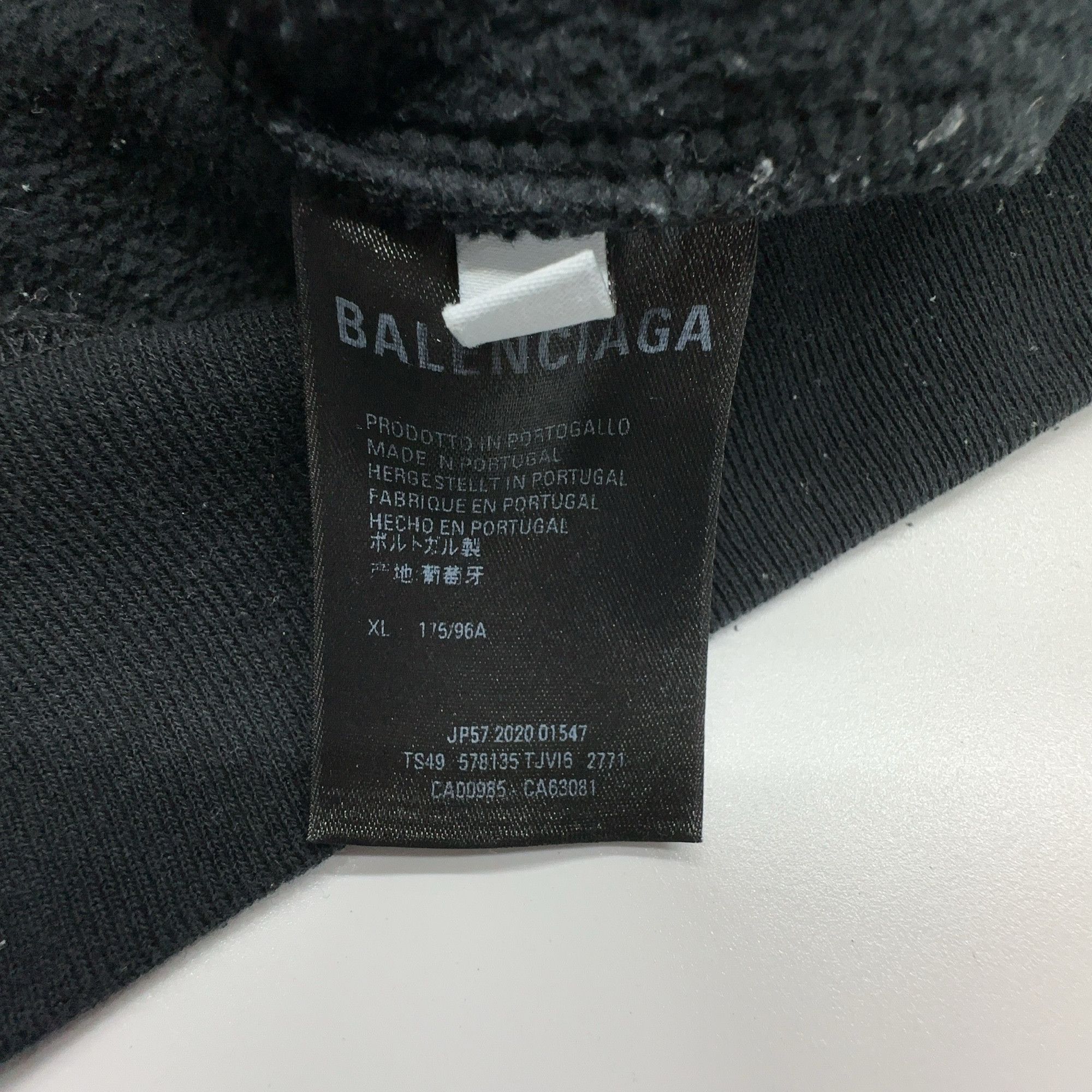 Balenciaga Balenciaga Multi-Language Logo Hoodie Size XL Size XL / US 12-14 / IT 48-50 - 3 Thumbnail
