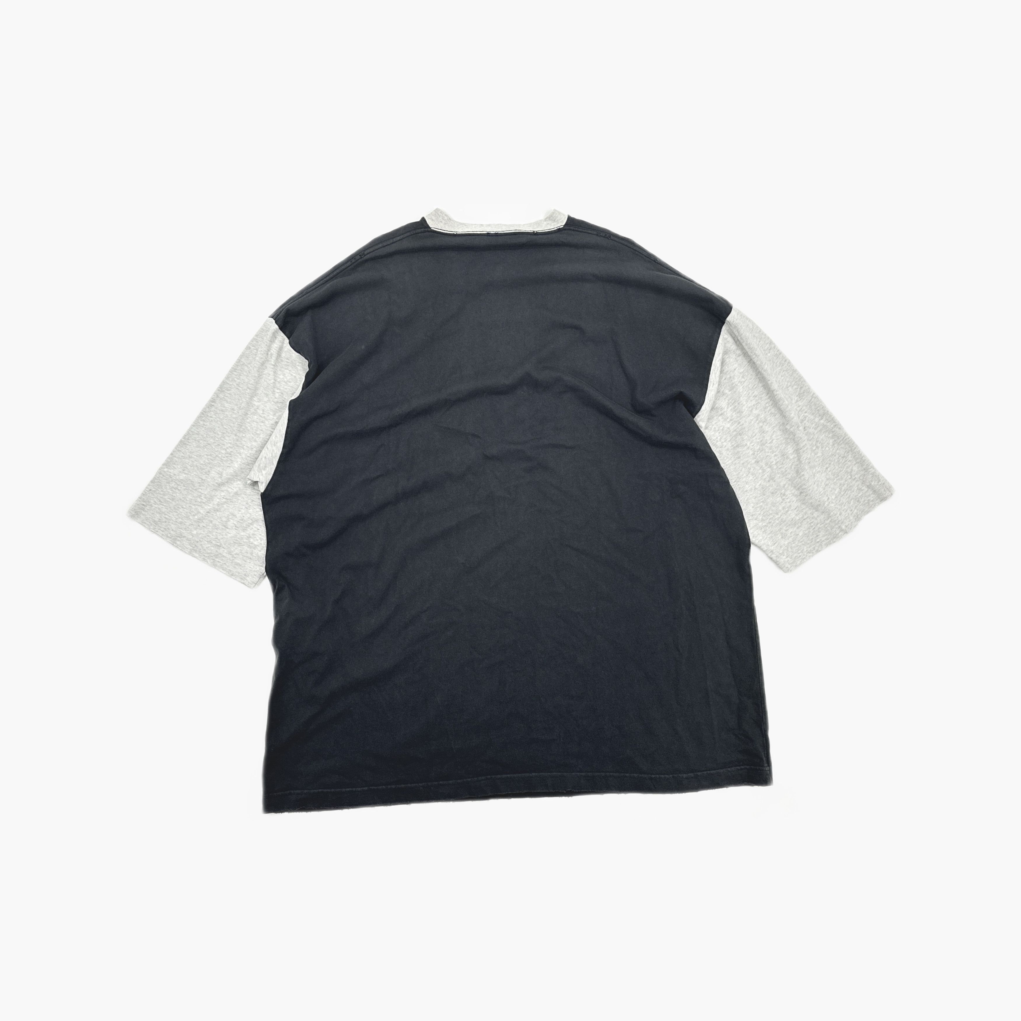 Balenciaga Balenciaga Two-Tone Logo T-Shirt Size 2 Size US M / EU 48-50 / 2 - 2 Thumbnail