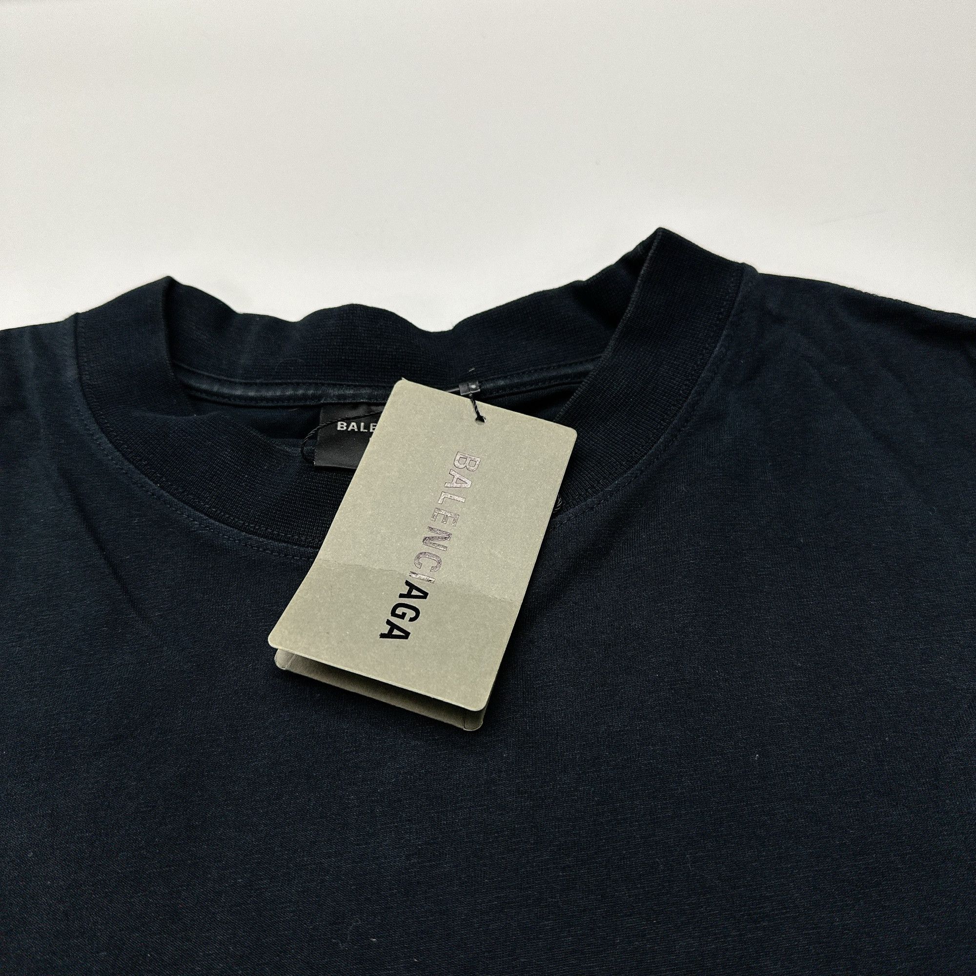 Balenciaga Balenciaga 520 Logo Short Sleeve T-Shirt Size M Size US M / EU 48-50 / 2 - 4 Thumbnail