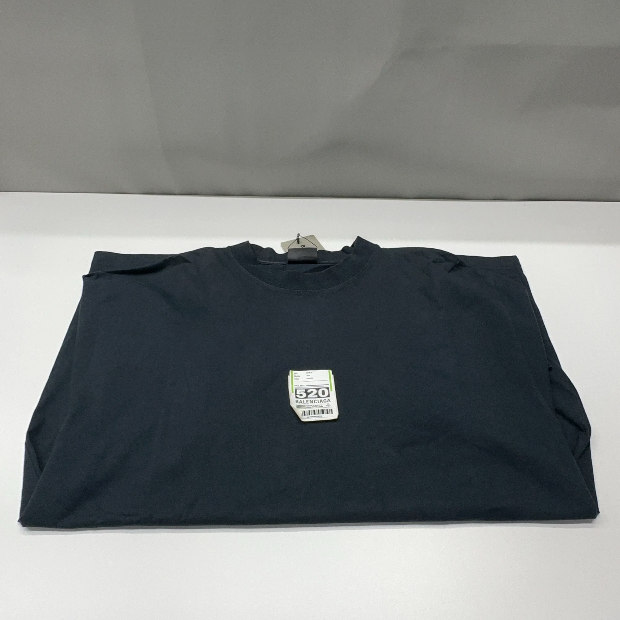 Balenciaga Balenciaga 520 Logo Short Sleeve T-Shirt Size M Size US M / EU 48-50 / 2 - 12 Thumbnail