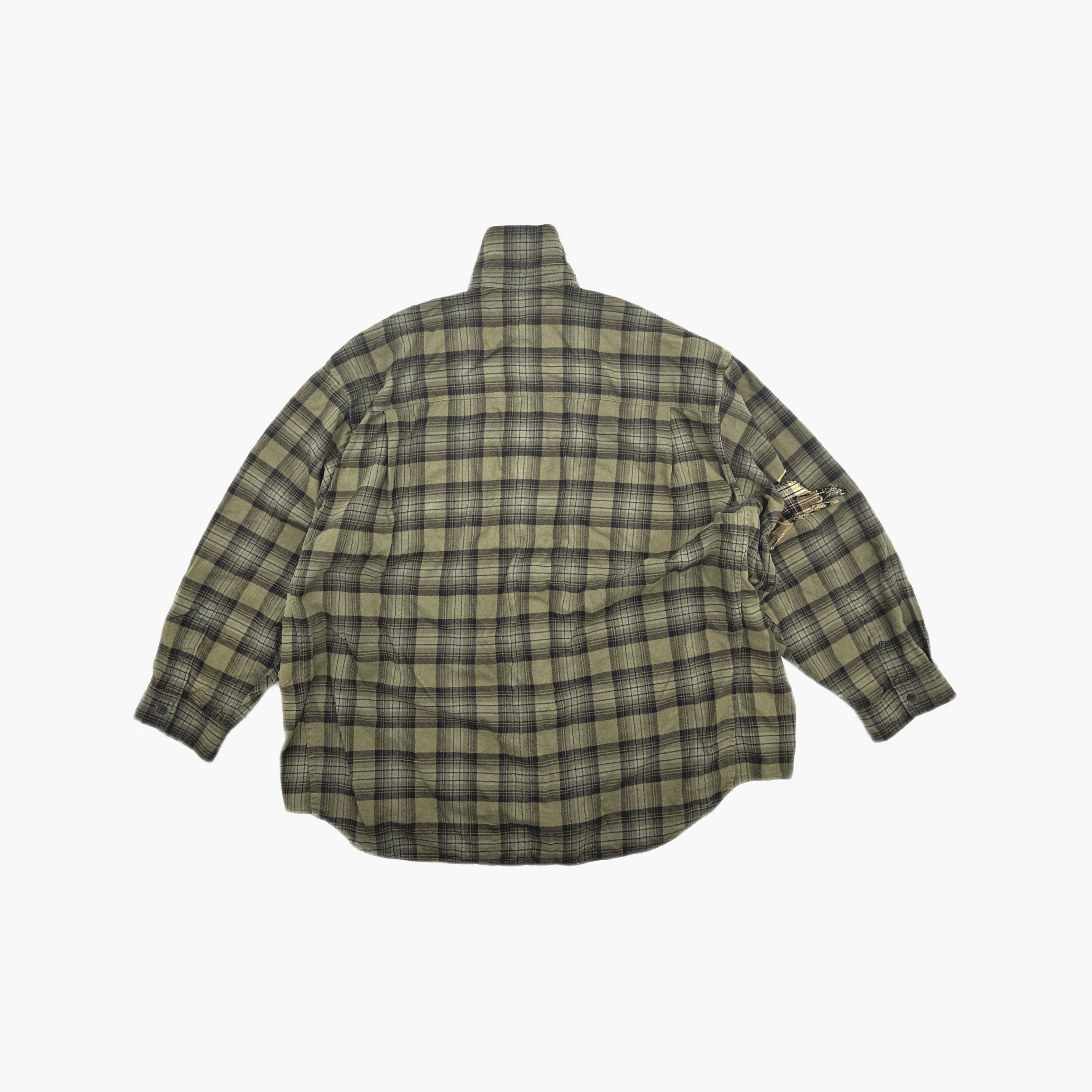 Balenciaga Balenciaga Plaid Button Up Shirt Size S Size US S / EU 44-46 / 1 - 2 Thumbnail