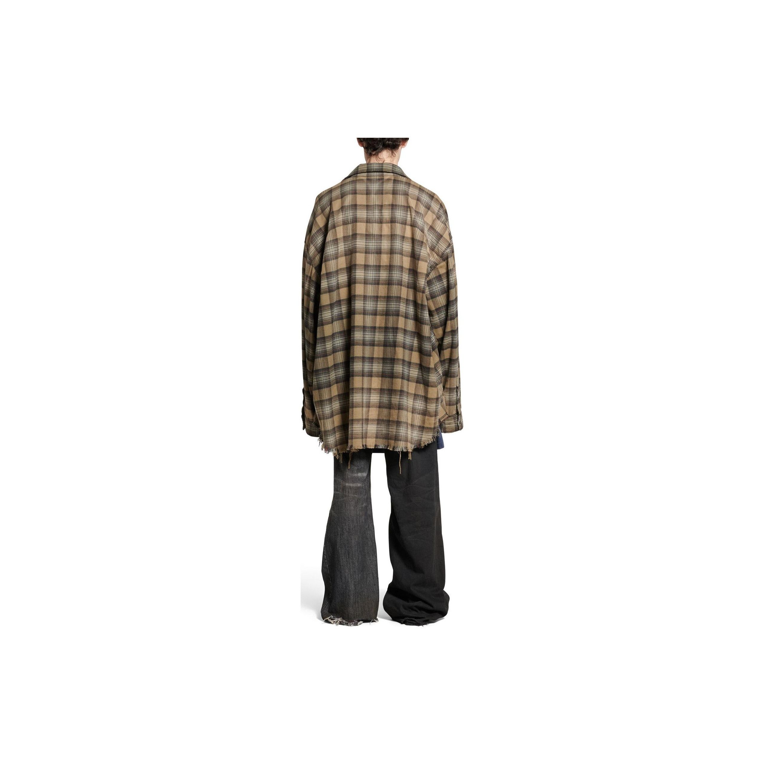 Balenciaga Balenciaga Plaid Button Up Shirt Size S Size US S / EU 44-46 / 1 - 20 Thumbnail