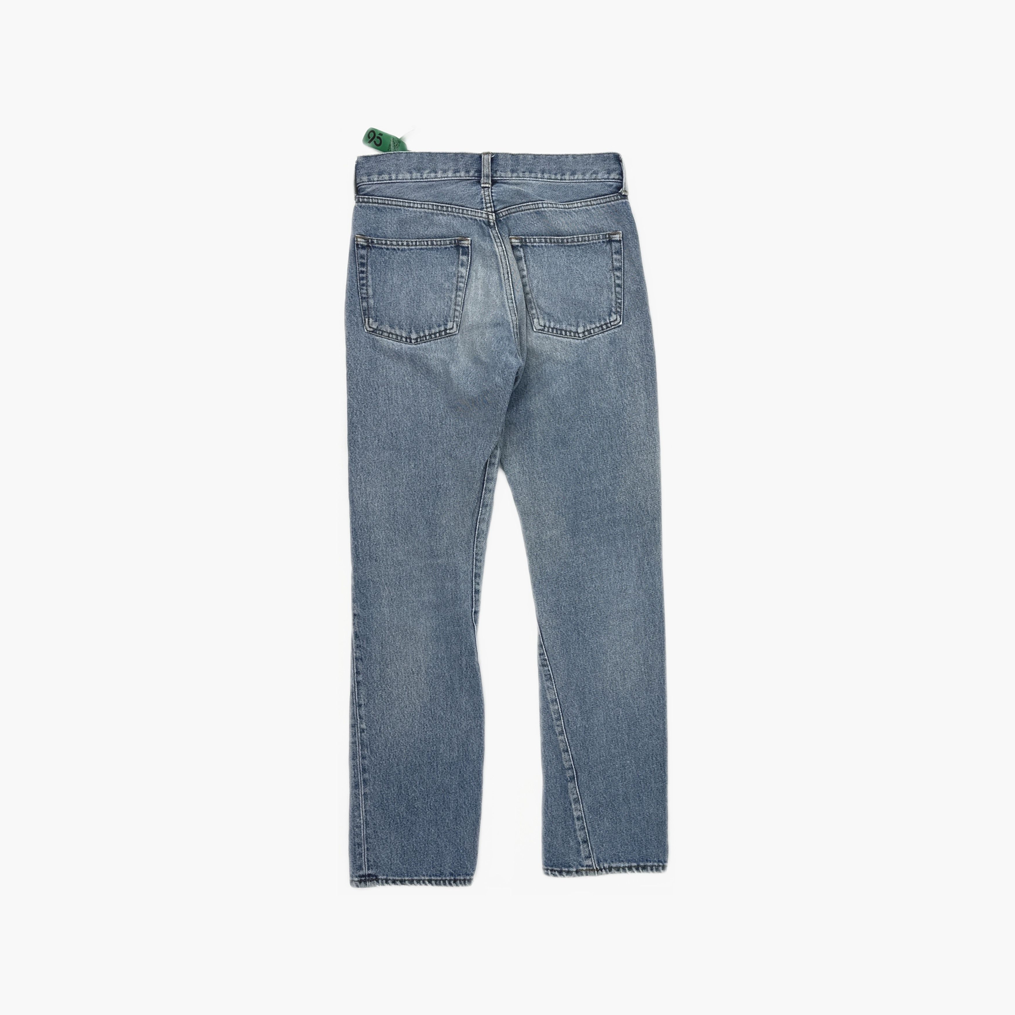 Balenciaga Balenciaga Washed Denim Jeans Size 26 Size 26" / US 2 / IT 38 - 2 Thumbnail