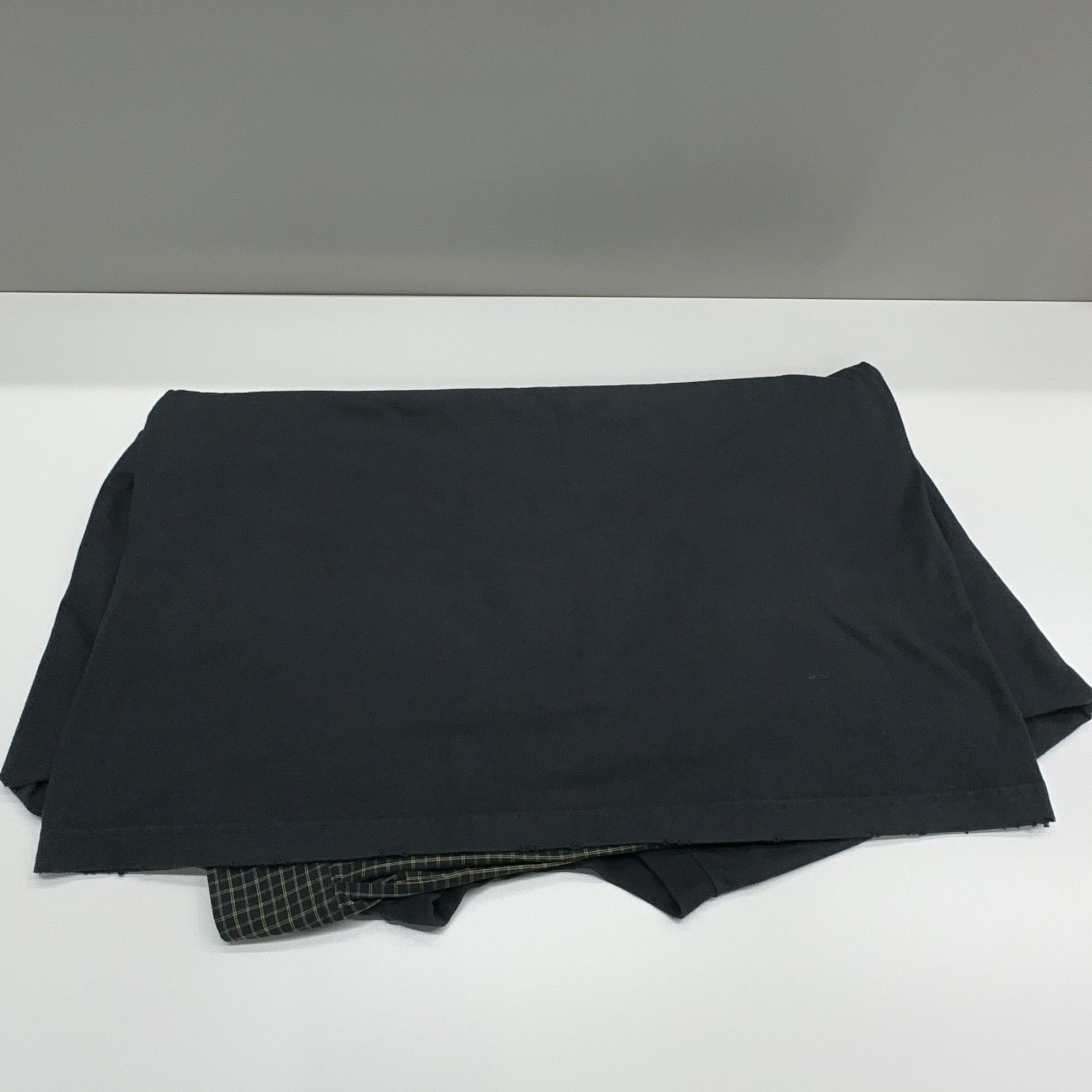 Balenciaga Balenciaga Logo Embroidered Plaid Sleeve Long Sleeve T-Shirt Size US L / EU 52-54 / 3 - 13 Thumbnail