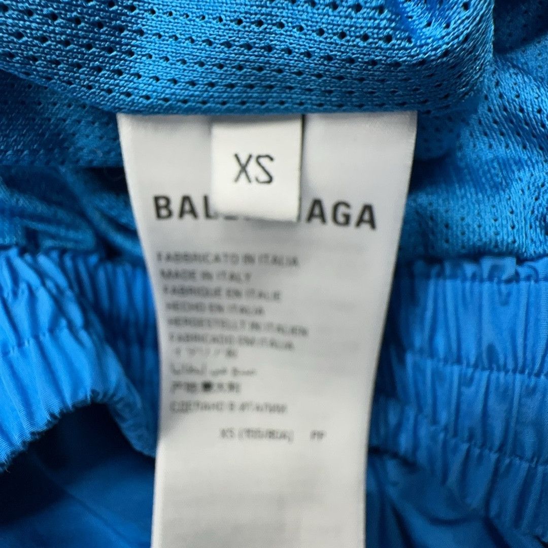 Balenciaga Balenciaga 01 Embroidered Zip Jacket Blue Size XS Size US XS / EU 42 / 0 - 3 Thumbnail