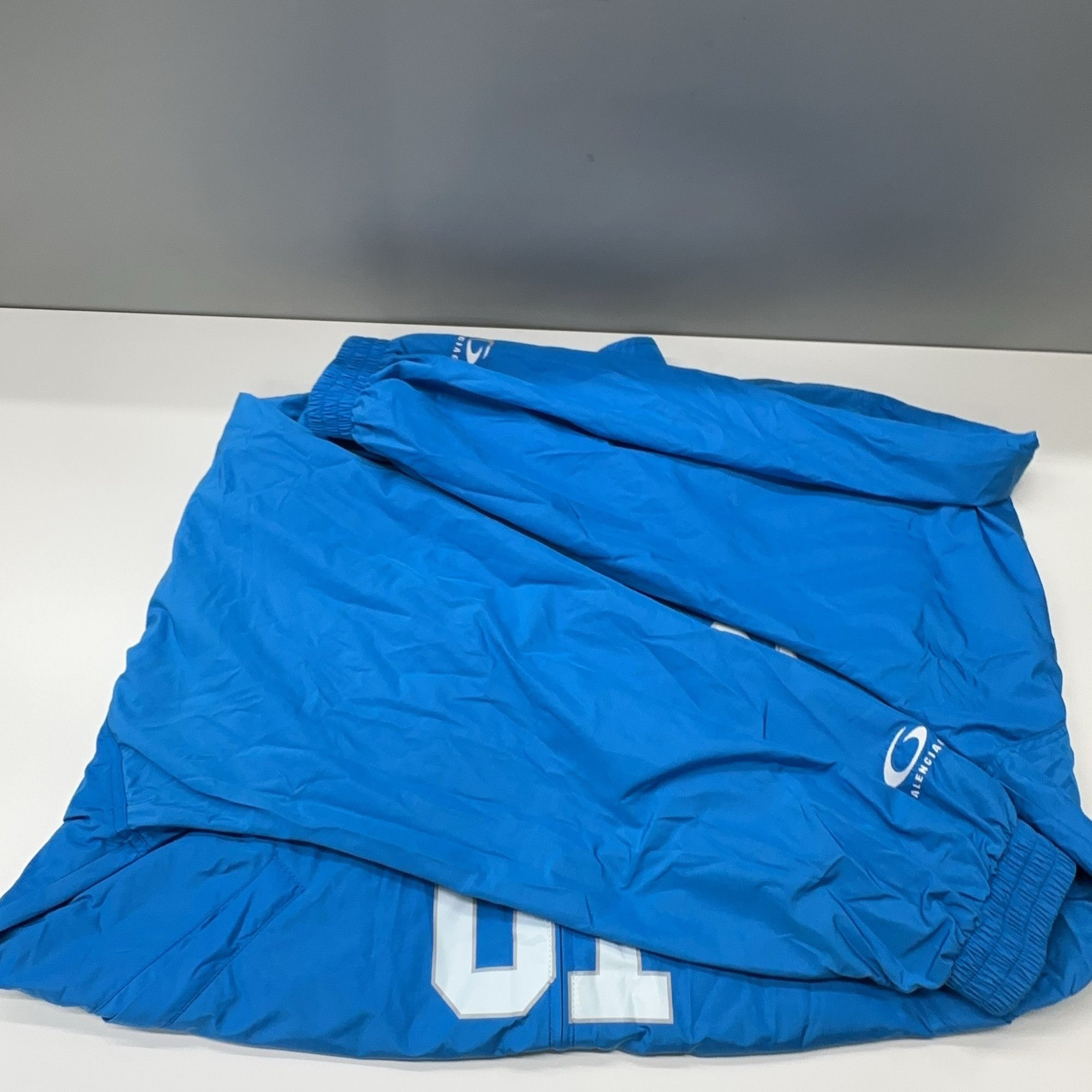 Balenciaga Balenciaga 01 Embroidered Zip Jacket Blue Size XS Size US XS / EU 42 / 0 - 8 Thumbnail