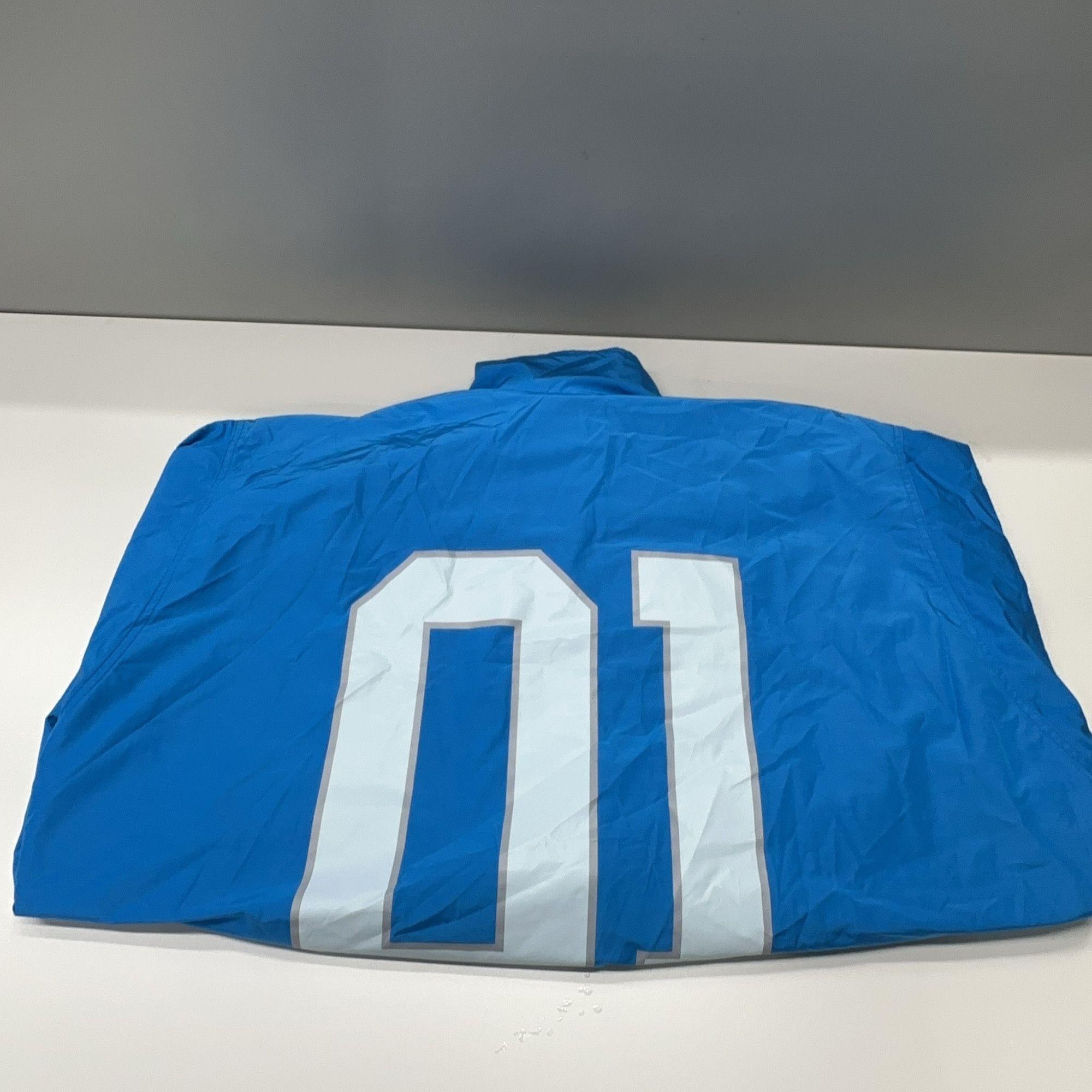 Balenciaga Balenciaga 01 Embroidered Zip Jacket Blue Size XS Size US XS / EU 42 / 0 - 12 Thumbnail