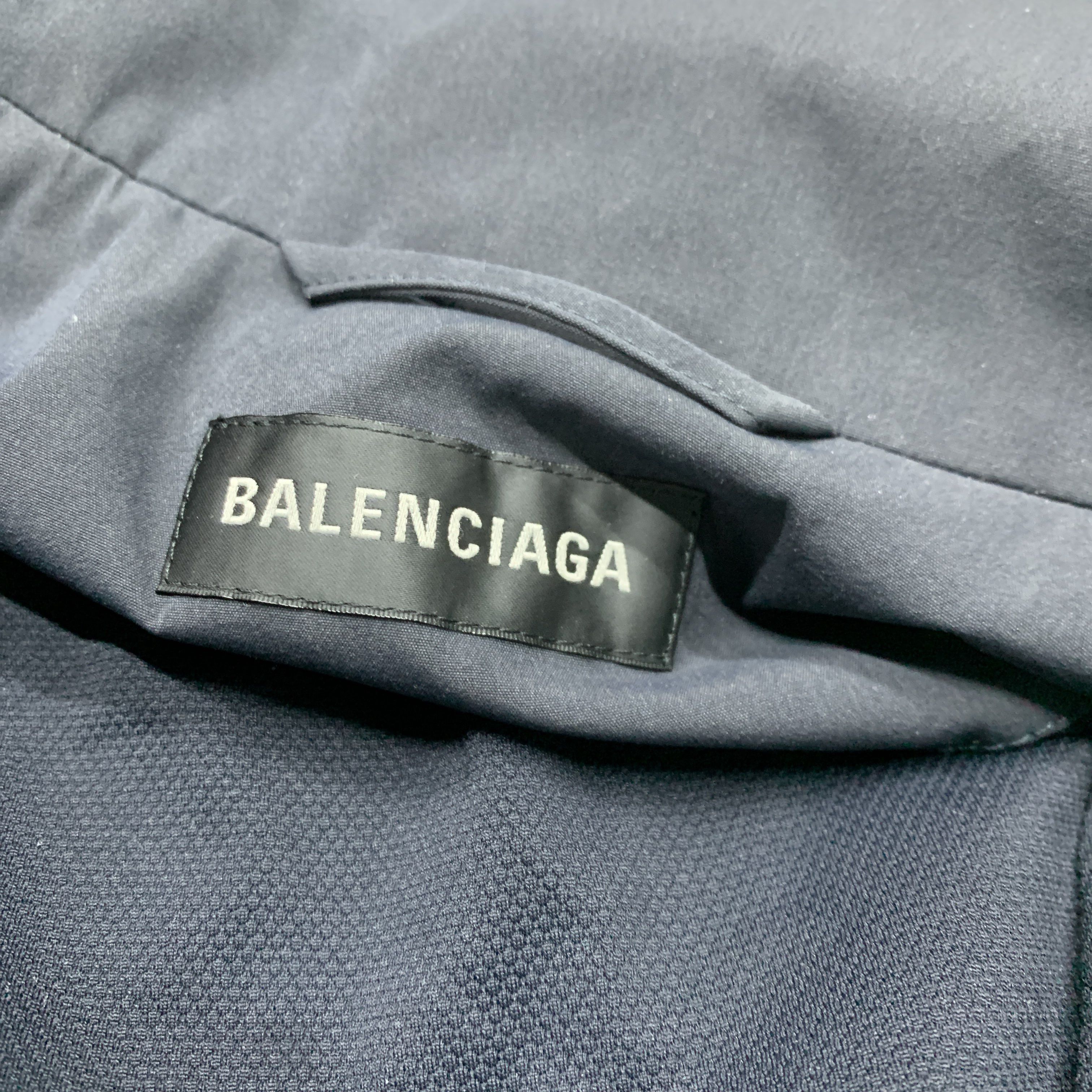 Balenciaga Balenciaga Logo Zip Up Jacket Size M Size US M / EU 48-50 / 2 - 5 Thumbnail
