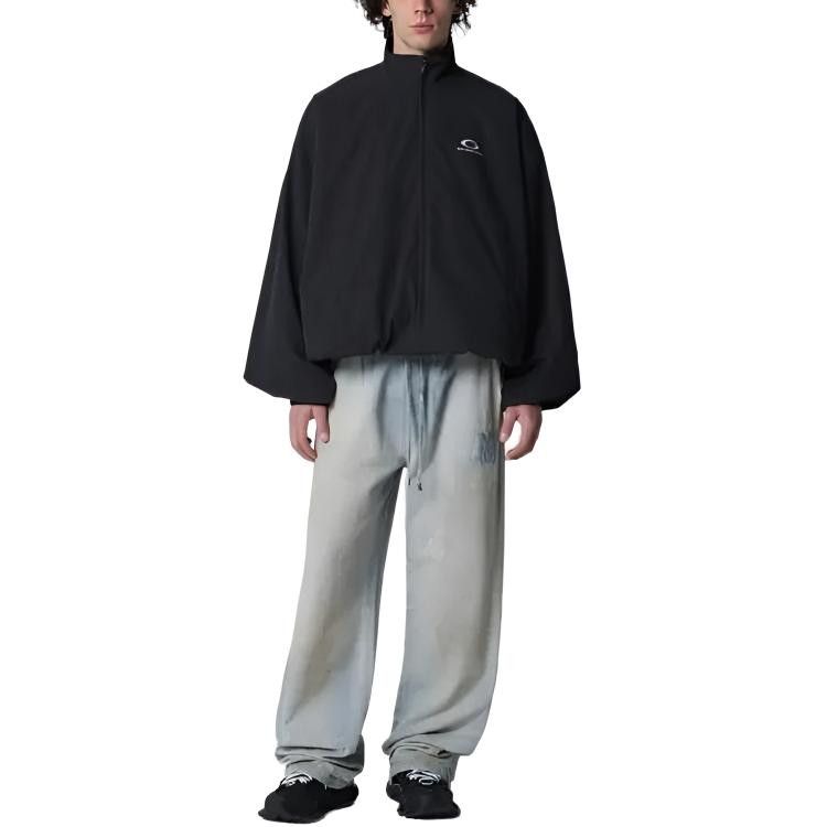 Balenciaga Balenciaga Logo Zip Up Jacket Size M Size US M / EU 48-50 / 2 - 10 Thumbnail