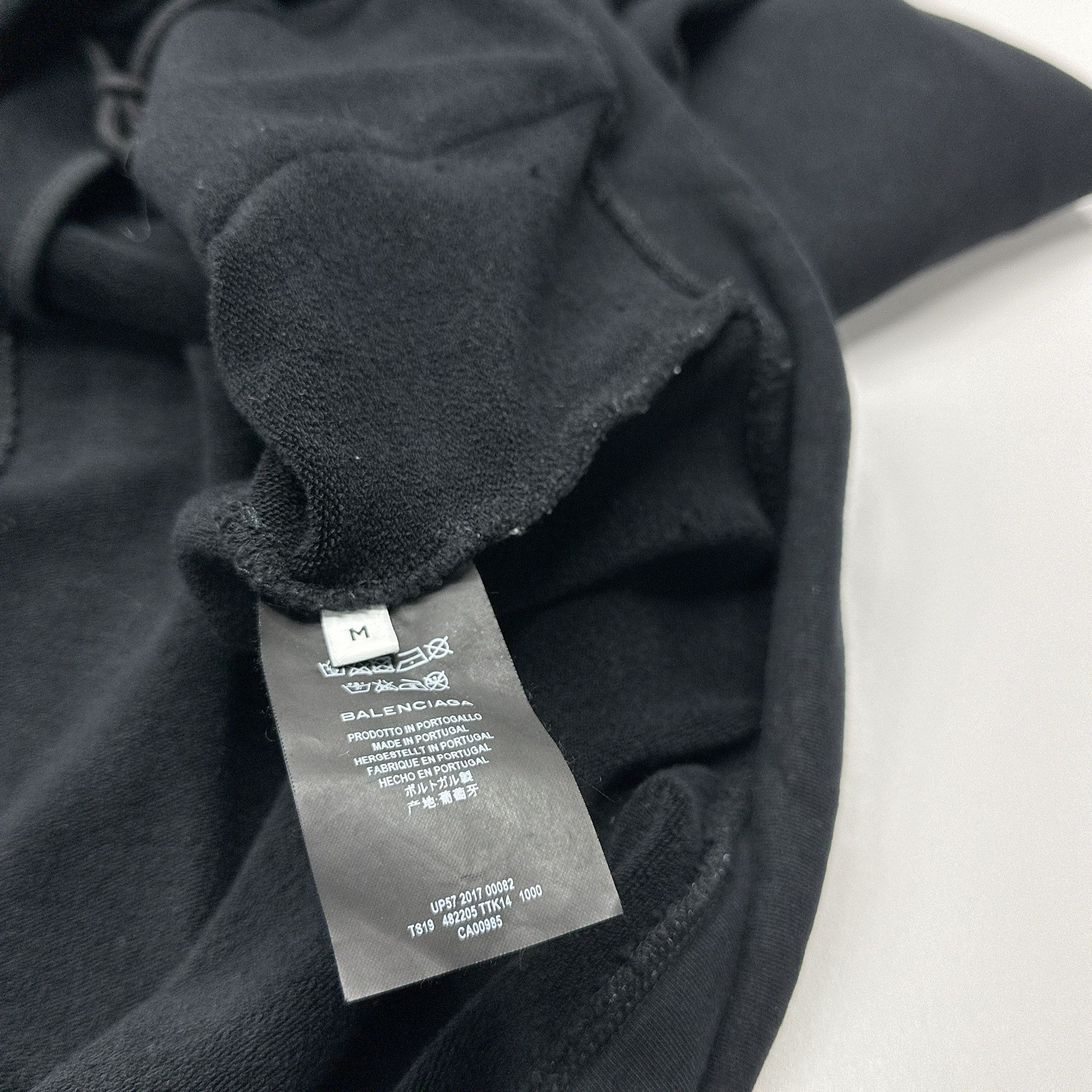 Balenciaga Balenciaga Logo Zip Hoodie Size M Size US M / EU 48-50 / 2 - 3 Thumbnail