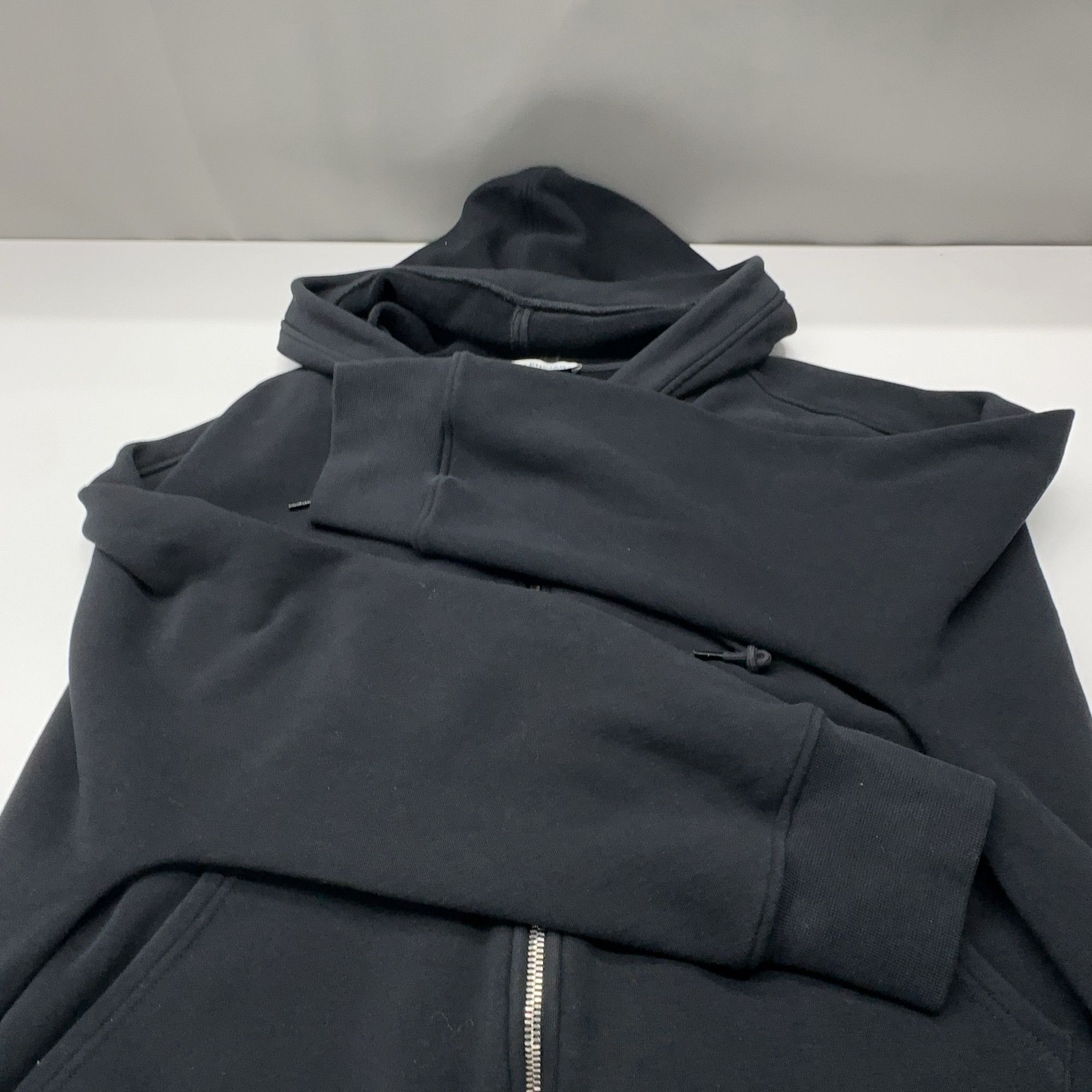 Balenciaga Balenciaga Logo Zip Hoodie Size M Size US M / EU 48-50 / 2 - 8 Thumbnail
