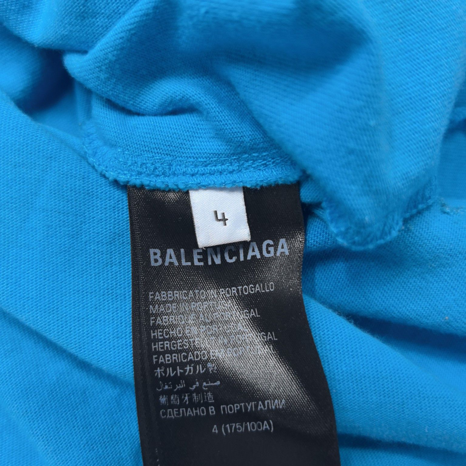 Balenciaga Balenciaga Graffiti Print T-Shirt Size 4 Size US XL / EU 56 / 4 - 5 Thumbnail