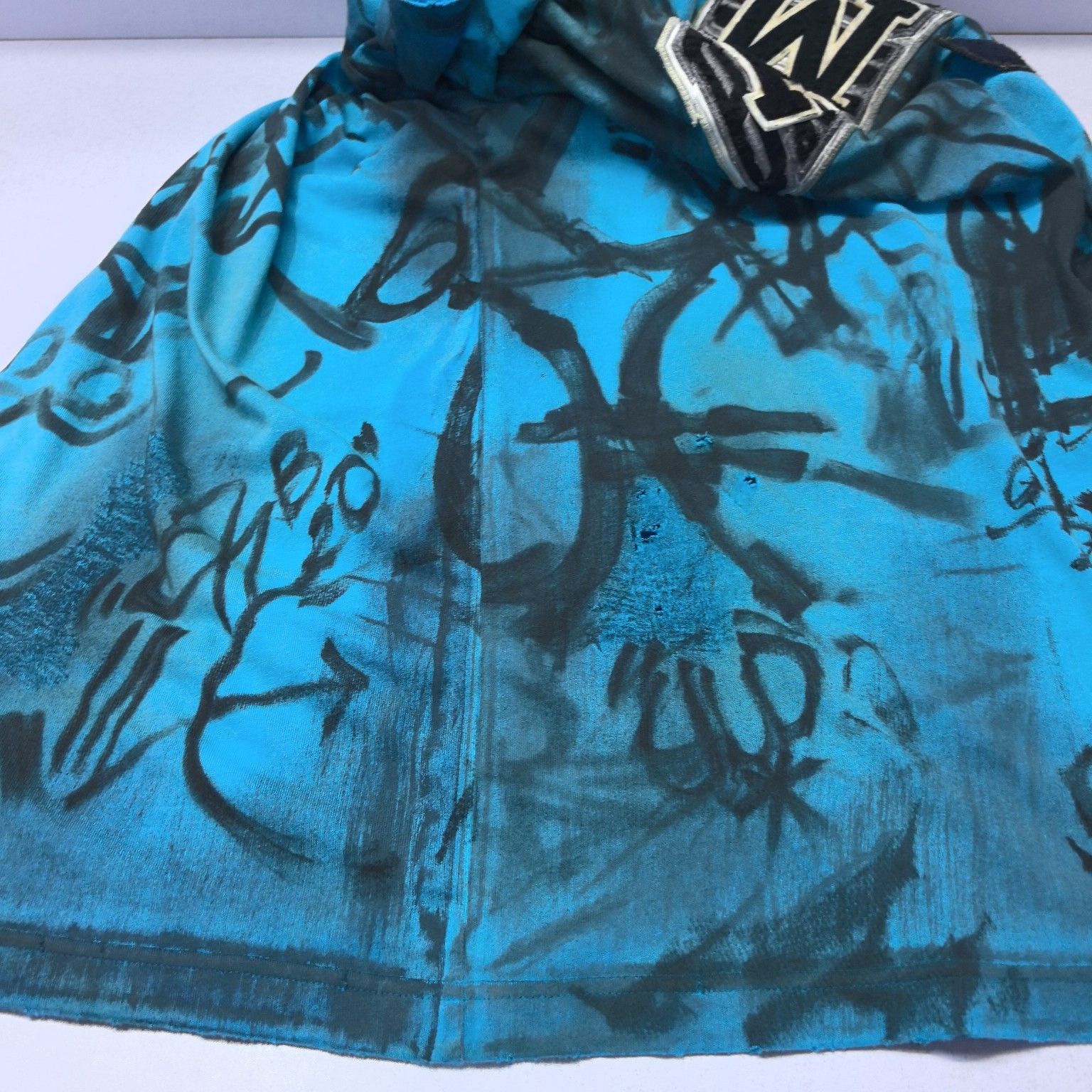 Balenciaga Balenciaga Graffiti Print T-Shirt Size 4 Size US XL / EU 56 / 4 - 14 Thumbnail
