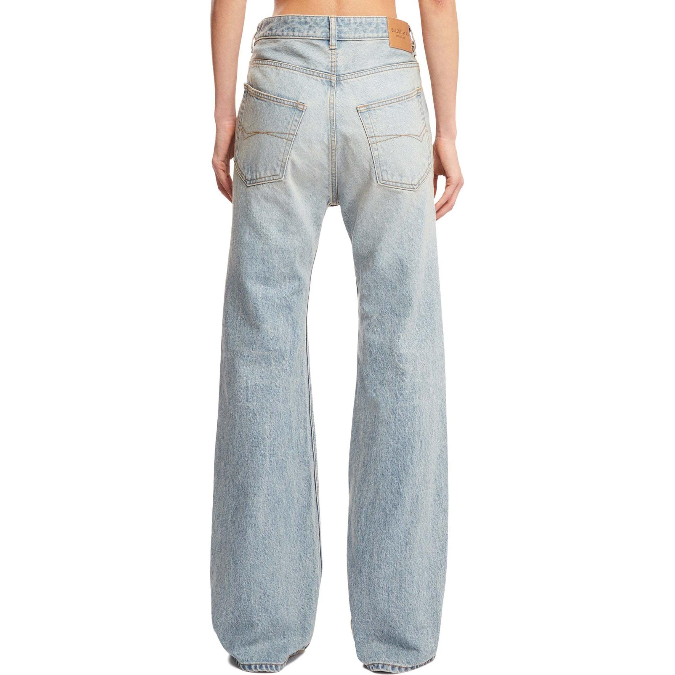 Balenciaga Balenciaga Washed Denim Jeans Size 26 Size 26" / US 2 / IT 38 - 10 Thumbnail