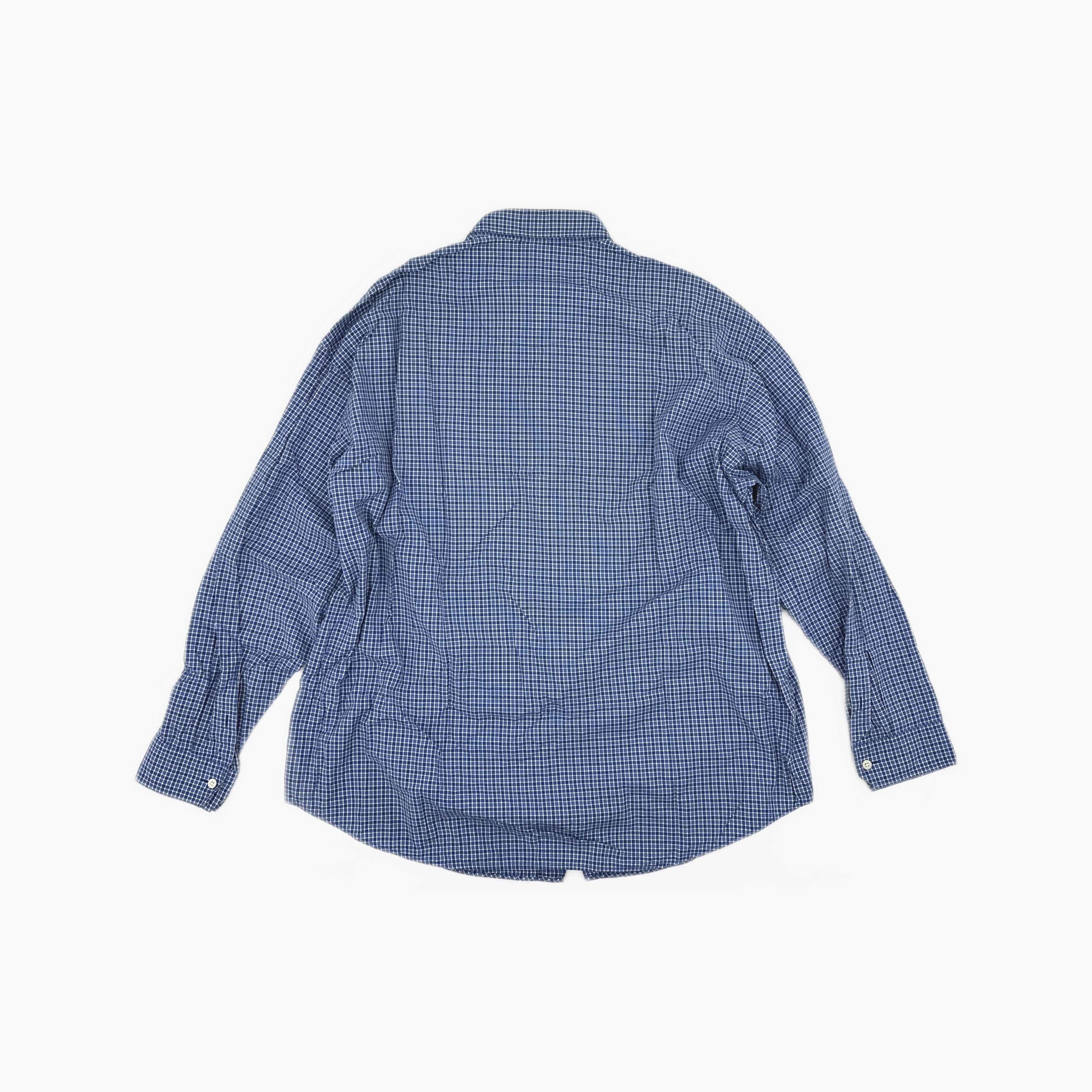 Balenciaga Balenciaga I Love Techno Check Shirt Size S Size US S / EU 44-46 / 1 - 2 Thumbnail