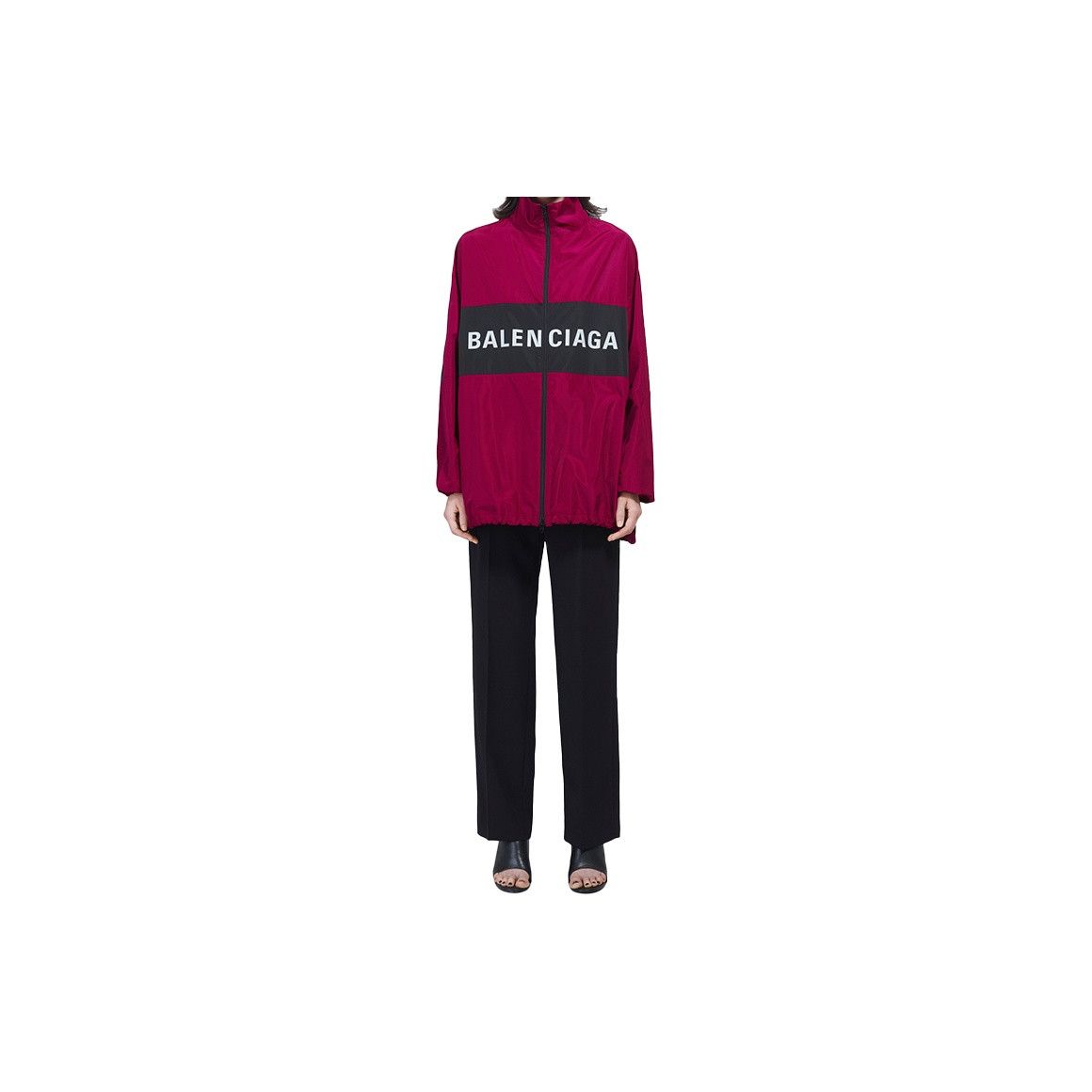 Balenciaga Balenciaga Purple Logo Zip Jacket Size 34 Size XS / US 0-2 / IT 36-38 - 17 Thumbnail