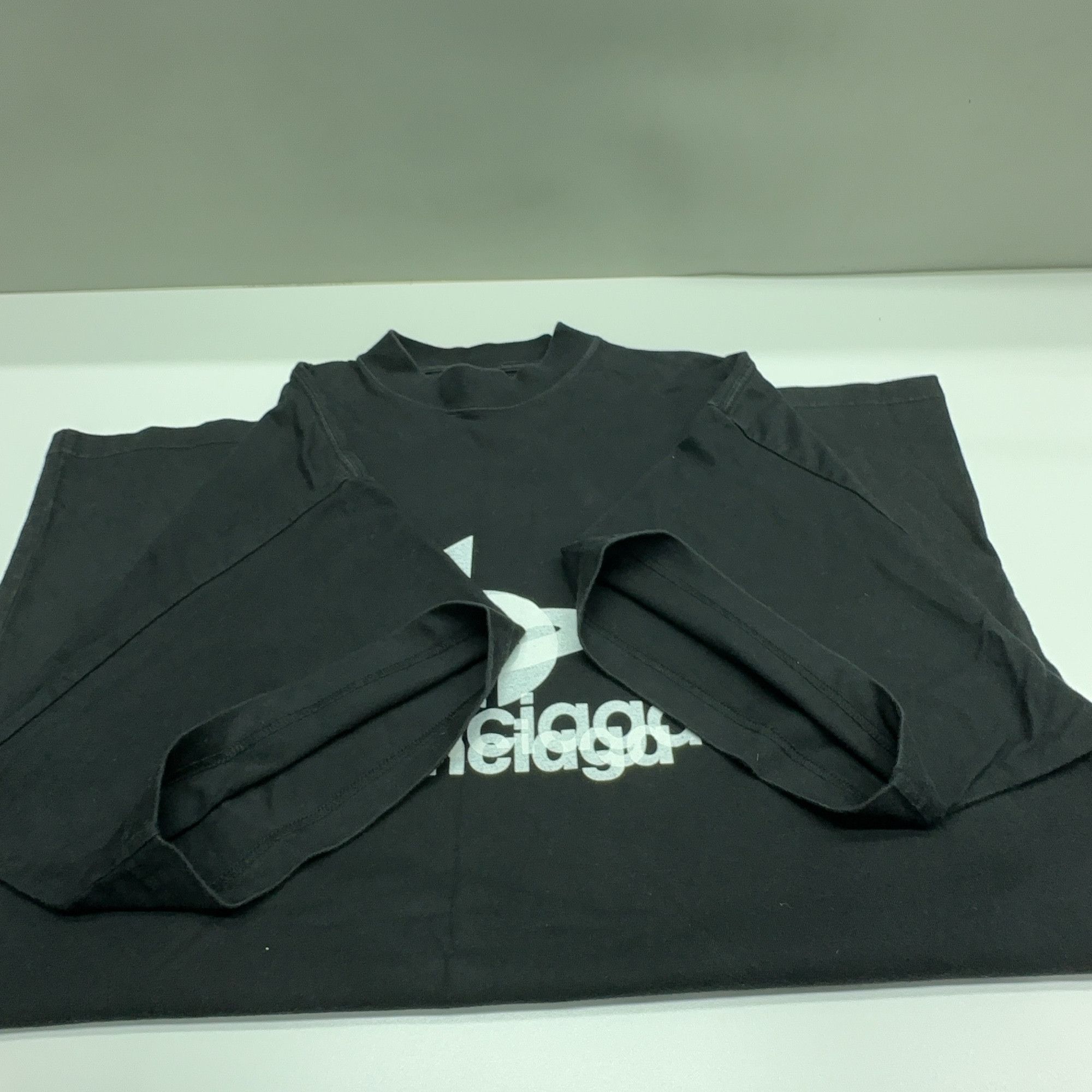Balenciaga Balenciaga Logo Print T-Shirt Size M Size US M / EU 48-50 / 2 - 8 Thumbnail