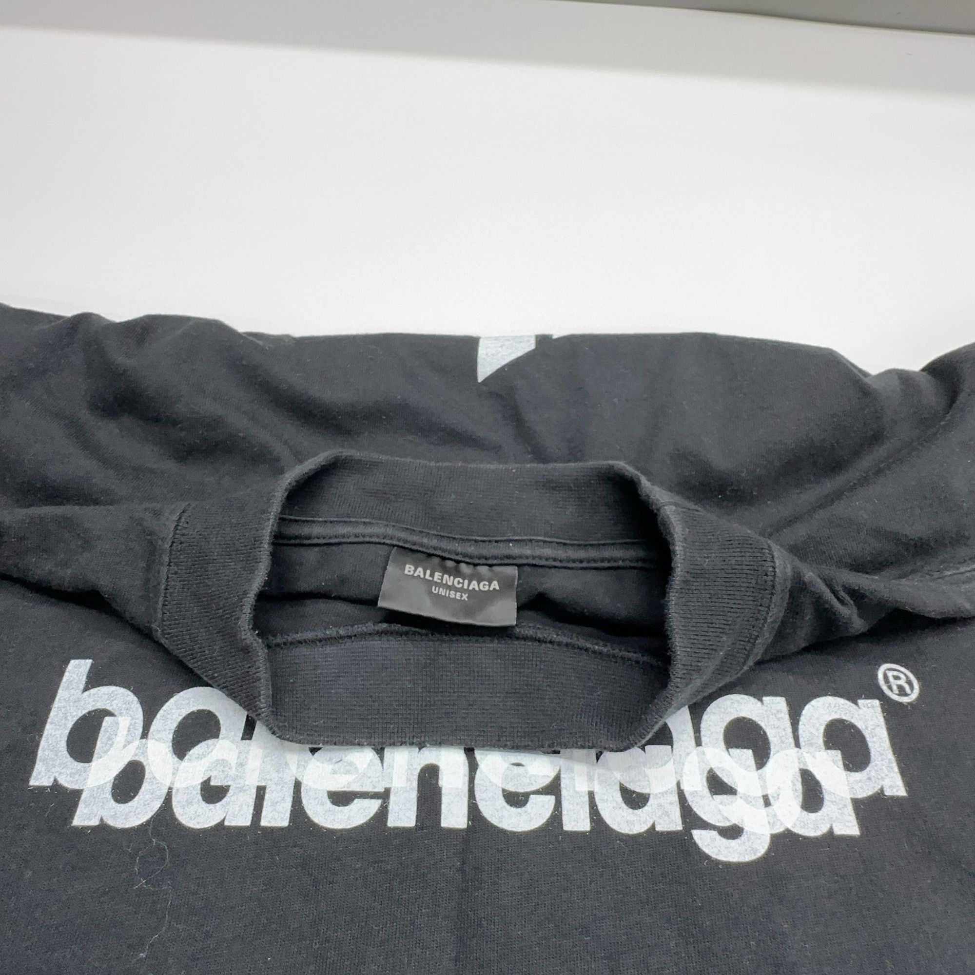 Balenciaga Balenciaga Logo Print T-Shirt Size M Size US M / EU 48-50 / 2 - 5 Thumbnail