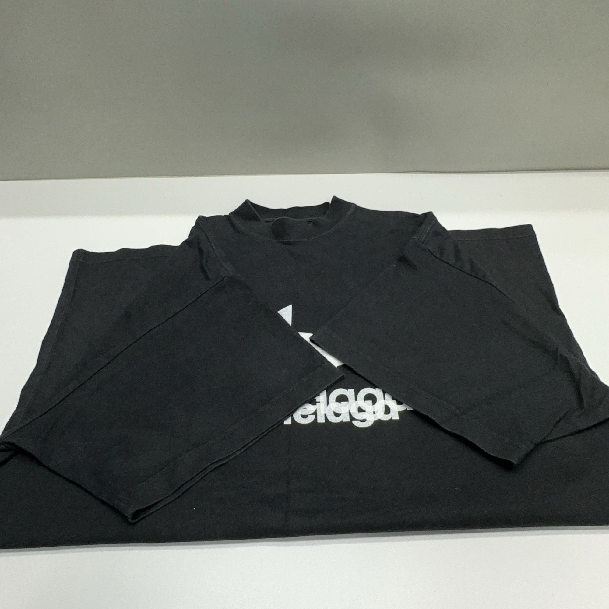 Balenciaga Balenciaga Logo Print T-Shirt Size M Size US M / EU 48-50 / 2 - 7 Thumbnail
