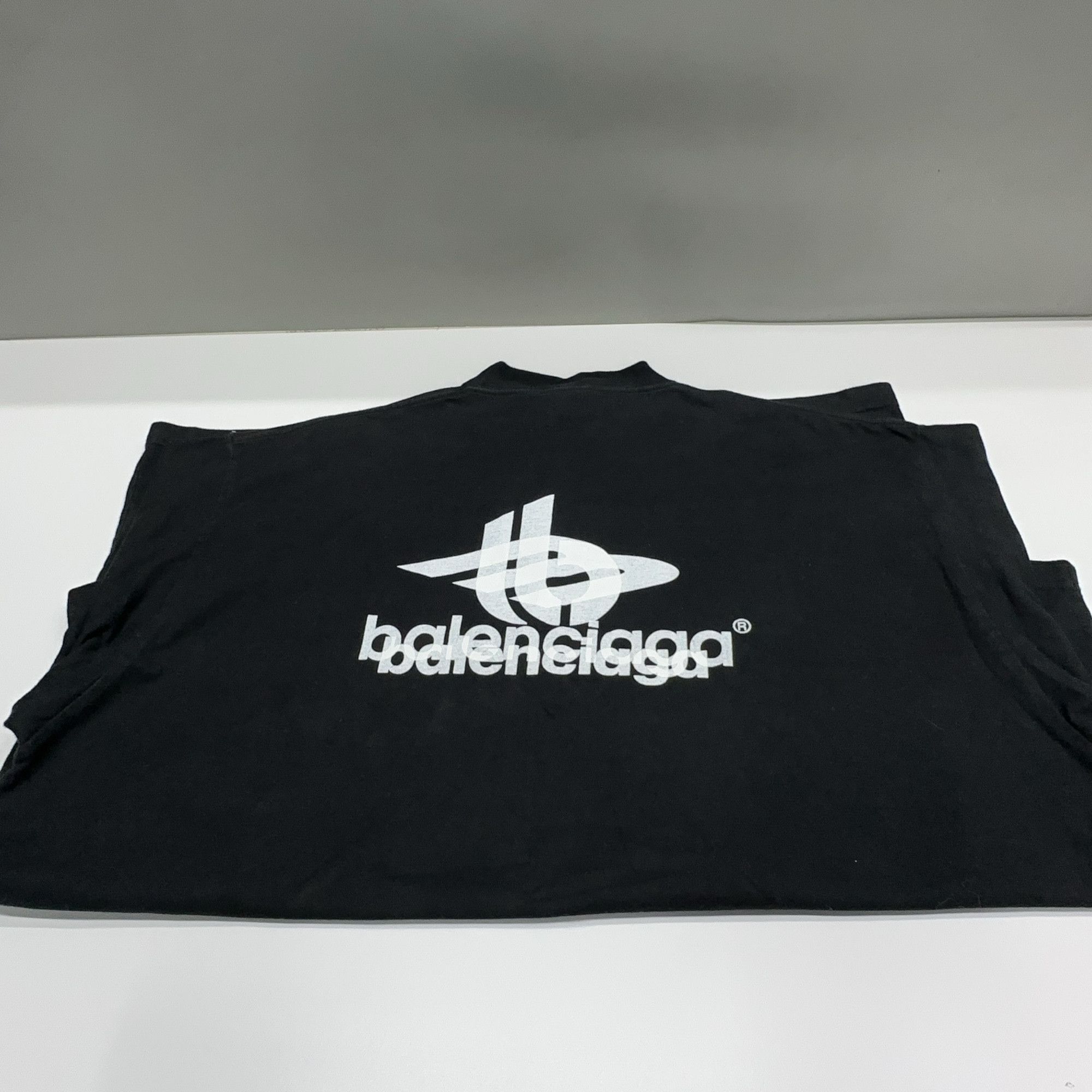 Balenciaga Balenciaga Logo Print T-Shirt Size M Size US M / EU 48-50 / 2 - 12 Thumbnail