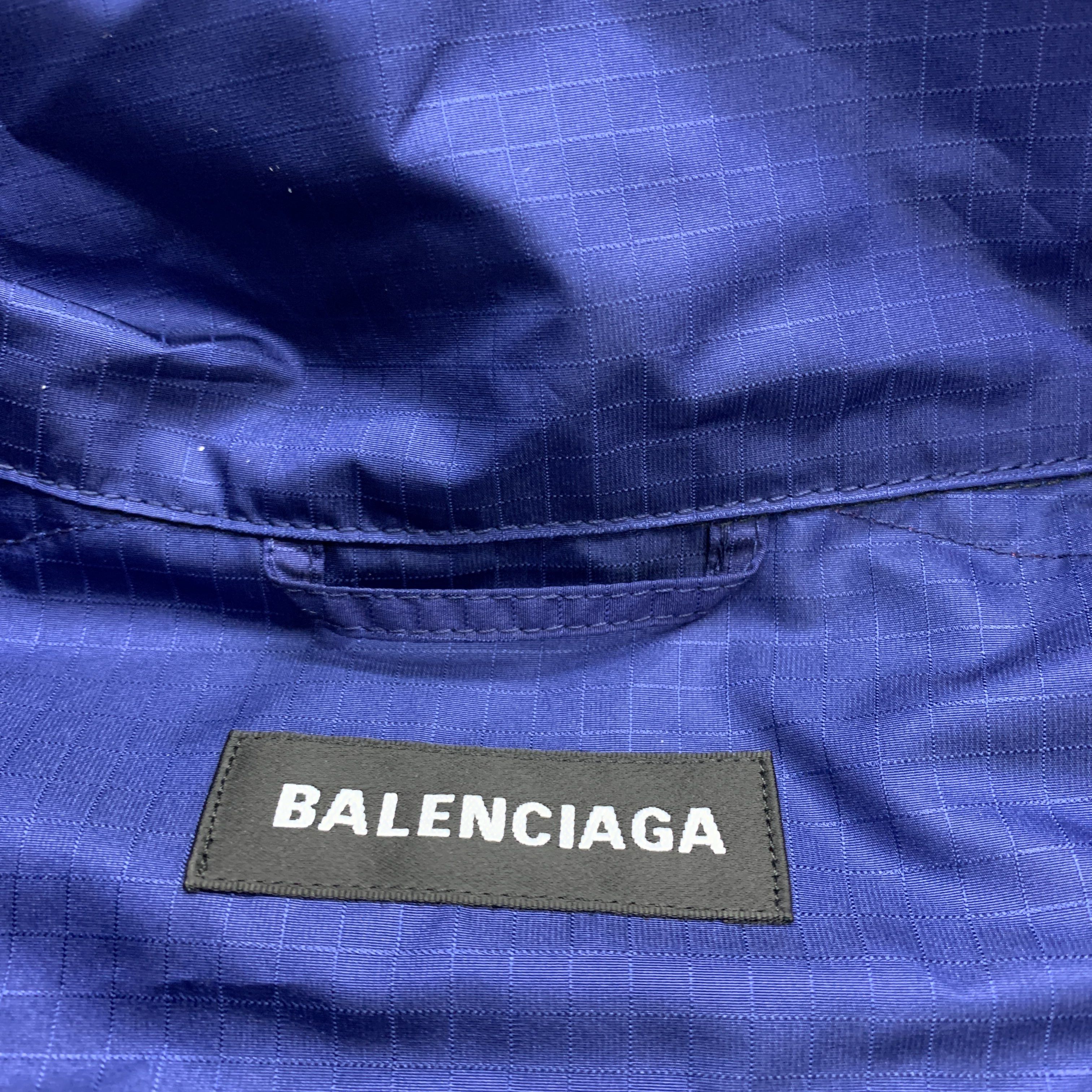 Balenciaga Balenciaga Logo Zip Windbreaker Size M Size US M / EU 48-50 / 2 - 3 Thumbnail